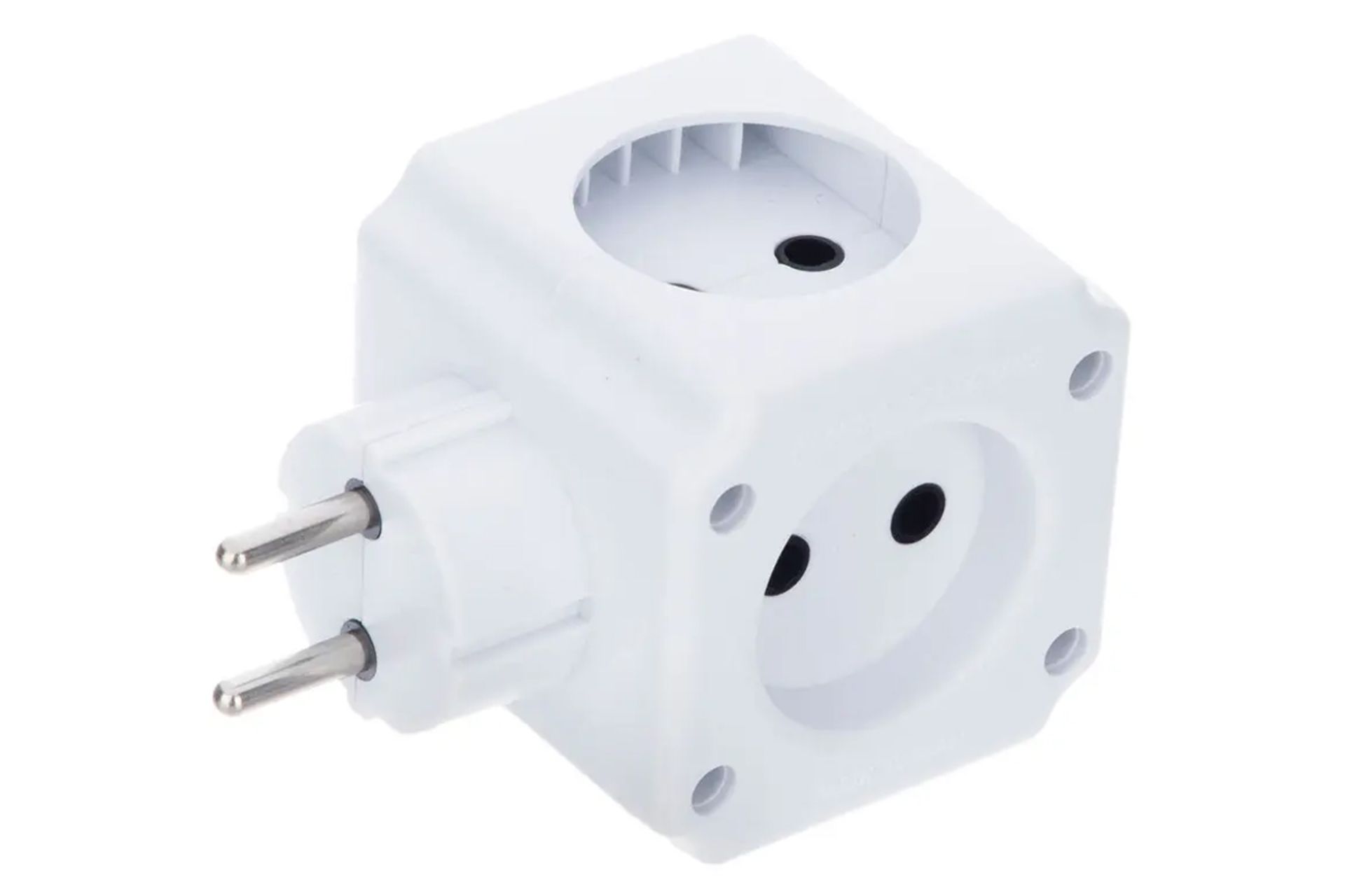 چندراهی برق خیام الکتریک مدل زمرد رنگ سفید