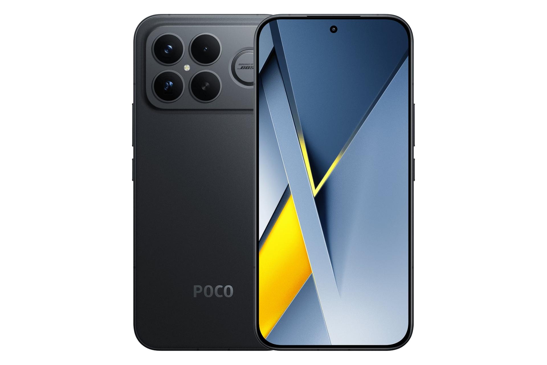 پنل جلو و پشت گوشی موبایل پوکو F8 اولترا شیائومی مشکی / Xiaomi Poco F8 Ultra