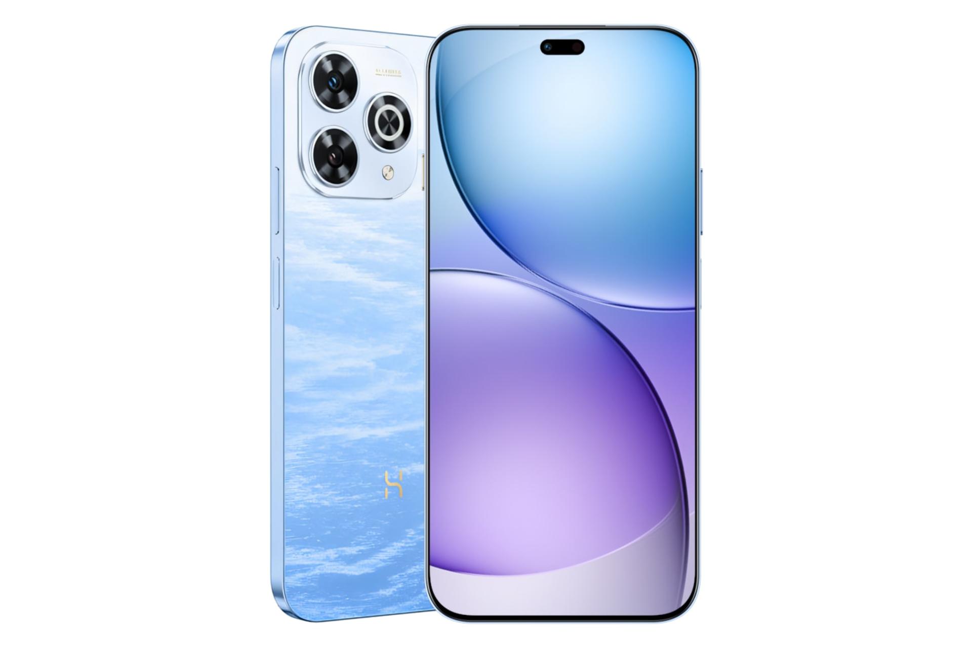 پنل جلو و پشت گوشی موبایل ویکو Wiko Hi Enjoy 80 Pro آبی