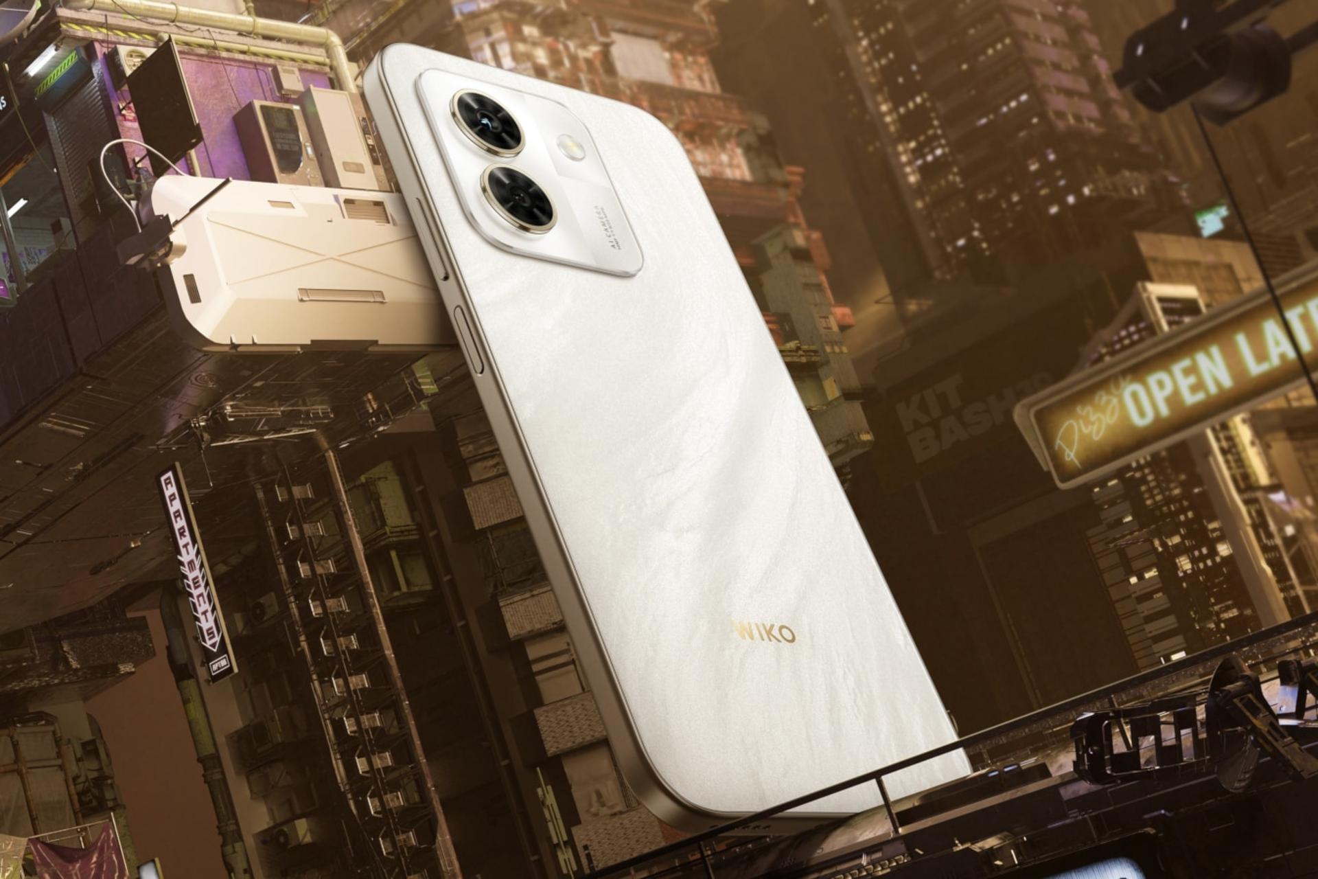 پنل پشت و چینش دوربین گوشی موبایل ویکو Wiko X70 سفید