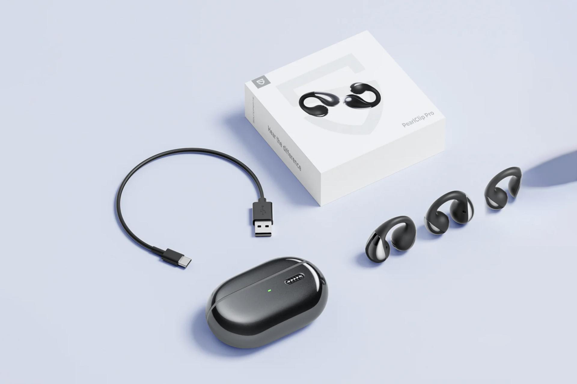 اقلام همراه هدفون ساوندپیتز PearlClip Pro