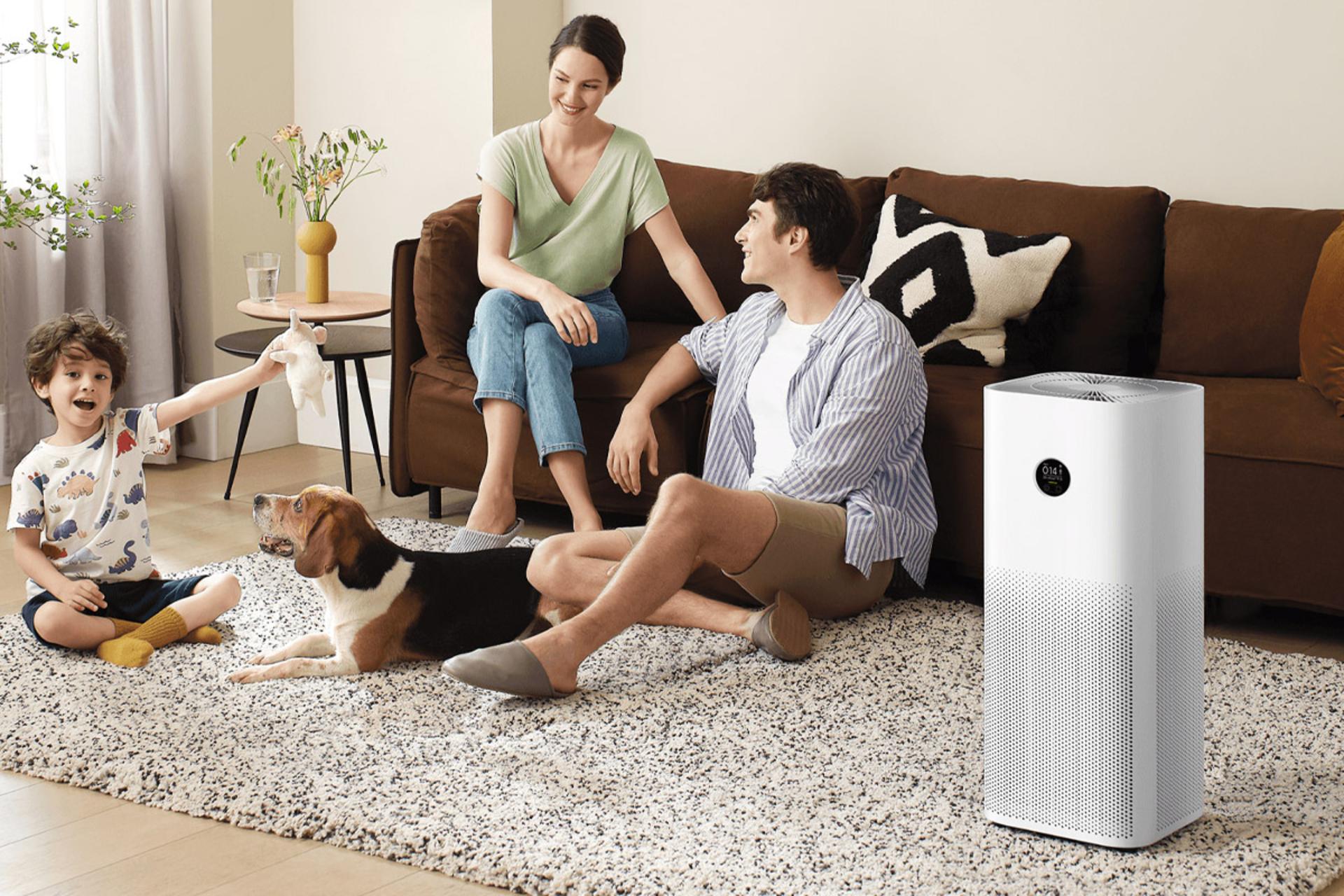 ابعاد و اندازه دستگاه تصفیه هوا شیائومی Smart Air Purifier 4 Pro