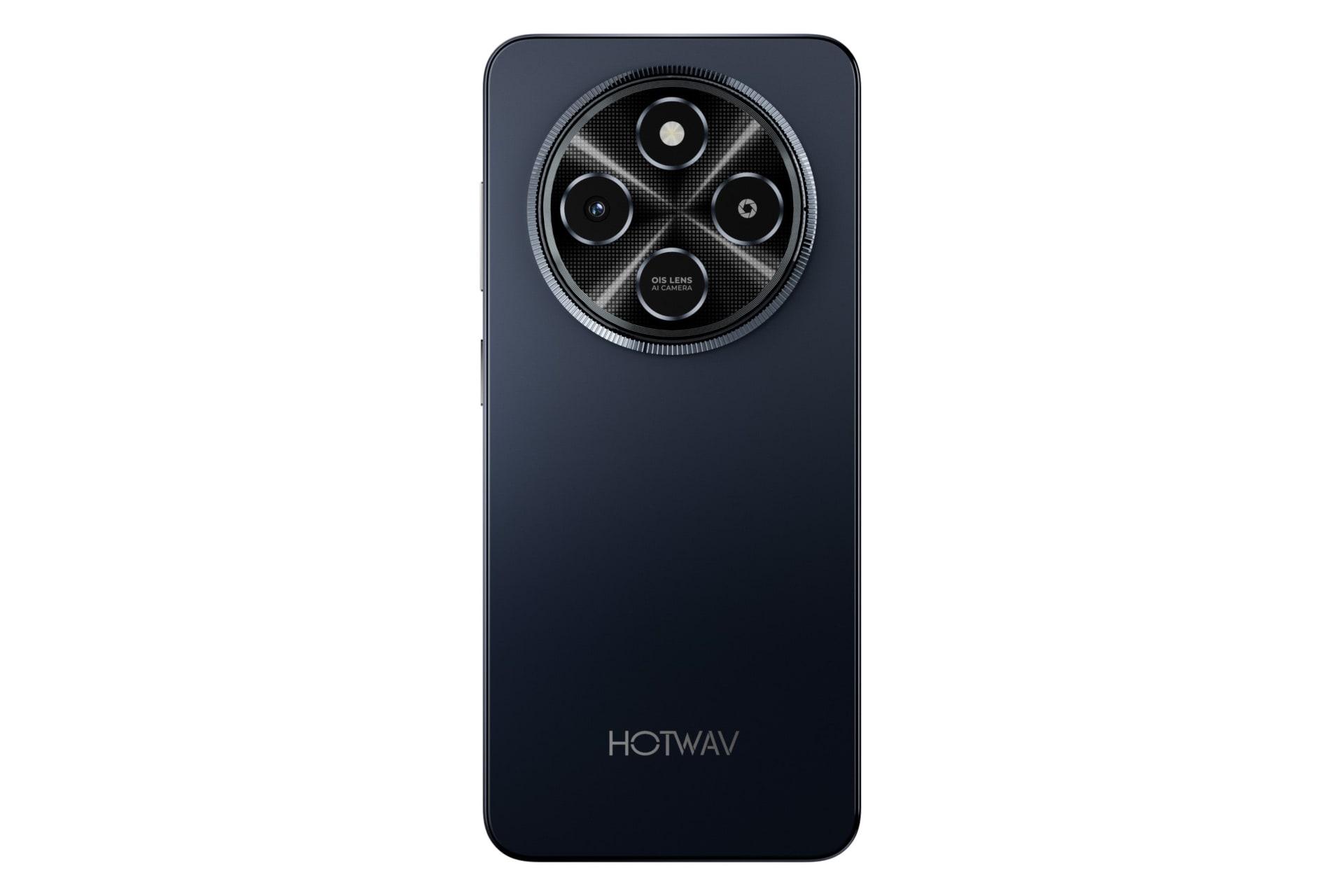 پنل پشت و چینش دوربین گوشی موبایل نوت 16 هات ویو مشکی / HOTWAV Note 16