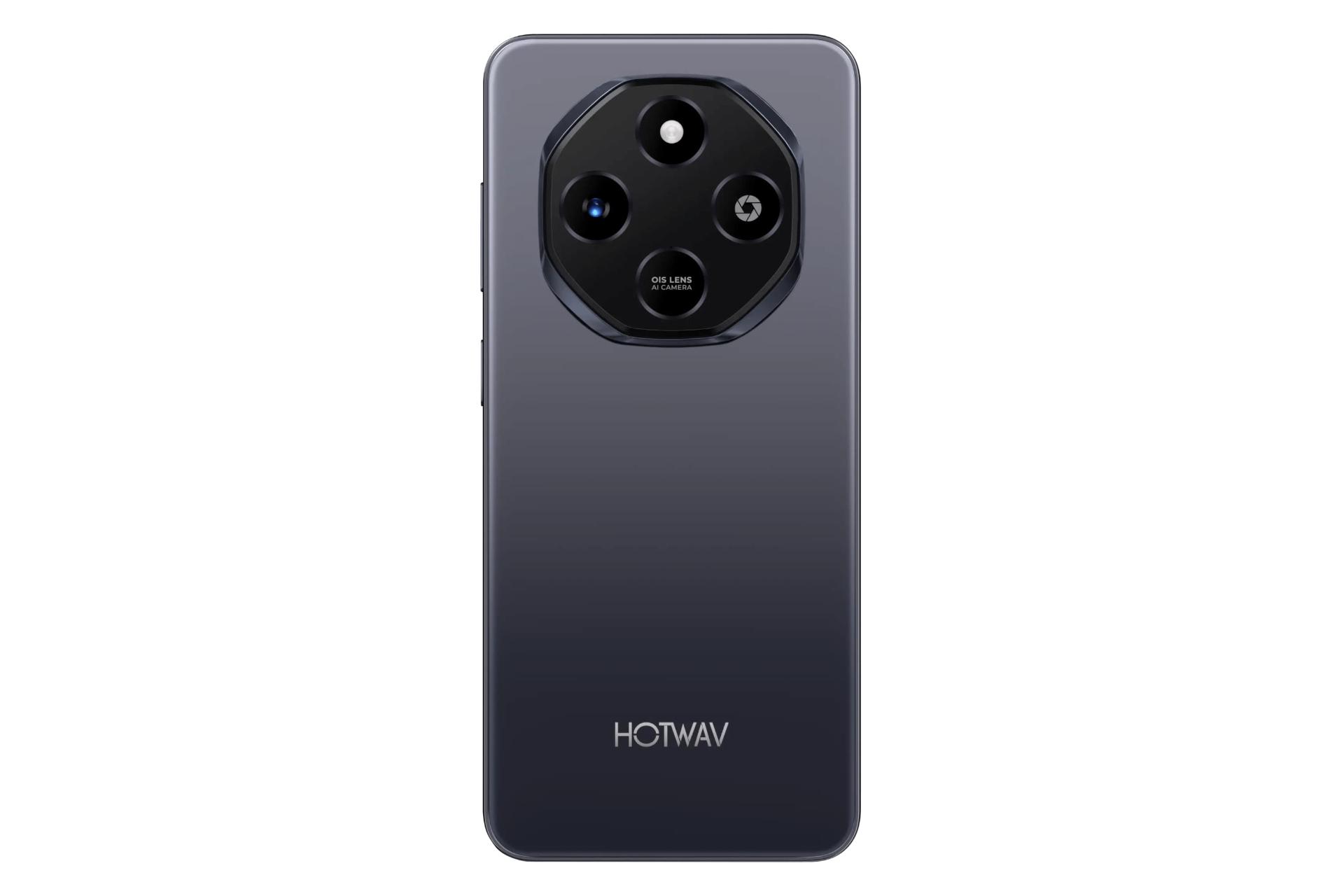 پنل پشت و چینش دوربین گوشی موبایل نوت 16 پرو هات ویو مشکی / HOTWAV Note 16 Pro