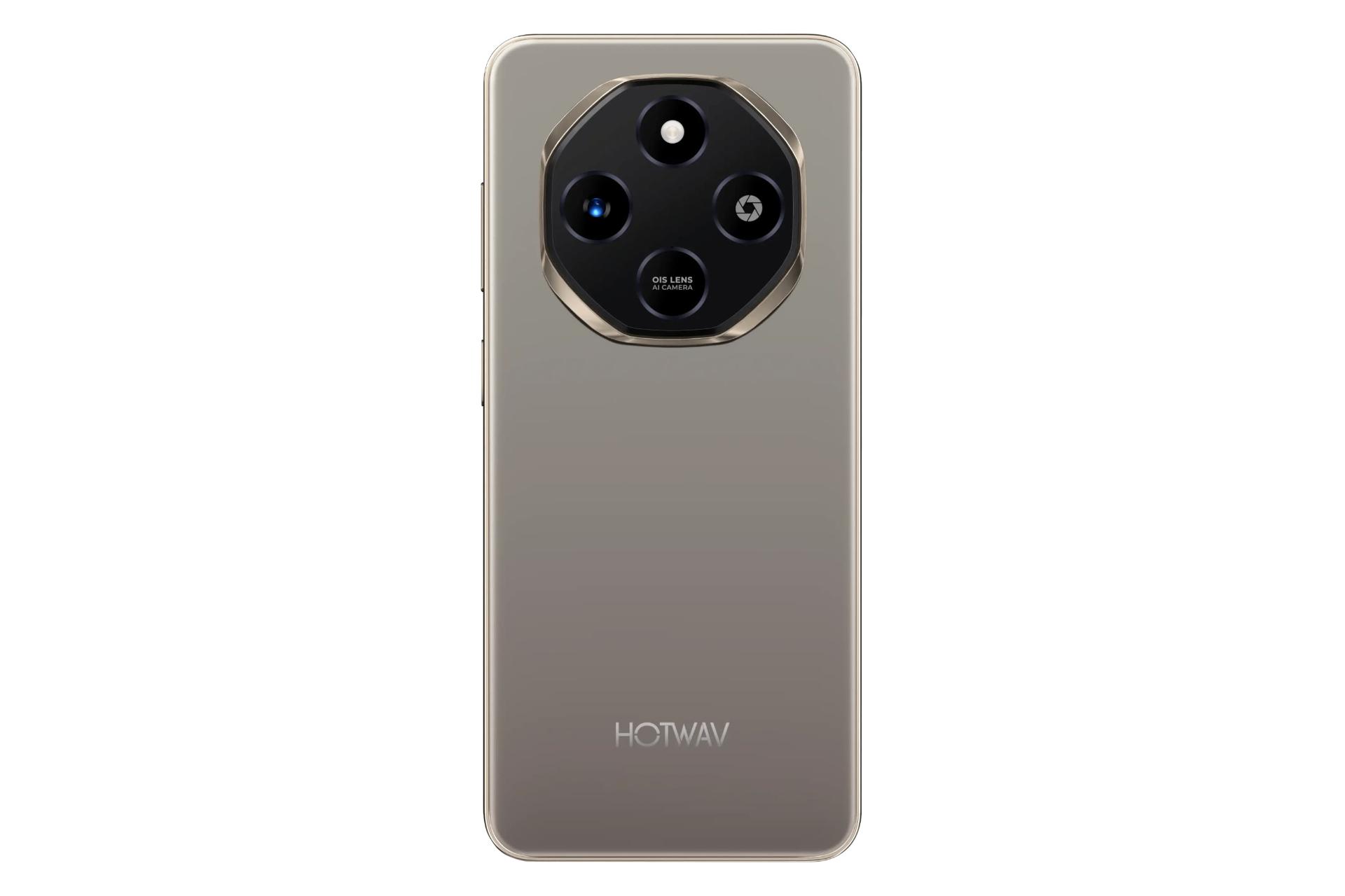 پنل پشت و چینش دوربین گوشی موبایل نوت 16 پرو هات ویو خاکستری / HOTWAV Note 16 Pro