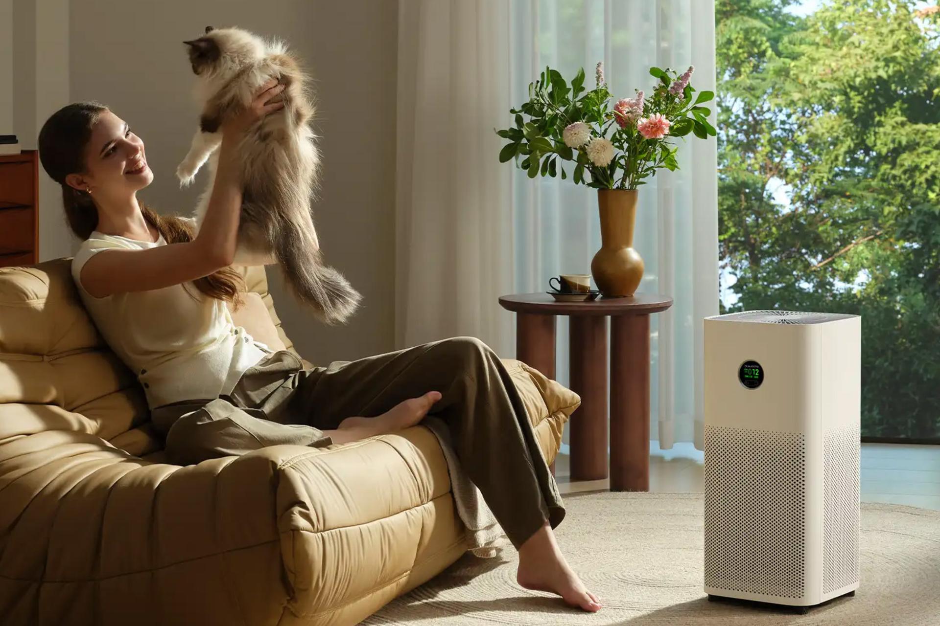 مساحت پوشش‌دهی دستگاه تصفیه هوا شیائومی Mijia Smart Air Purifier 6