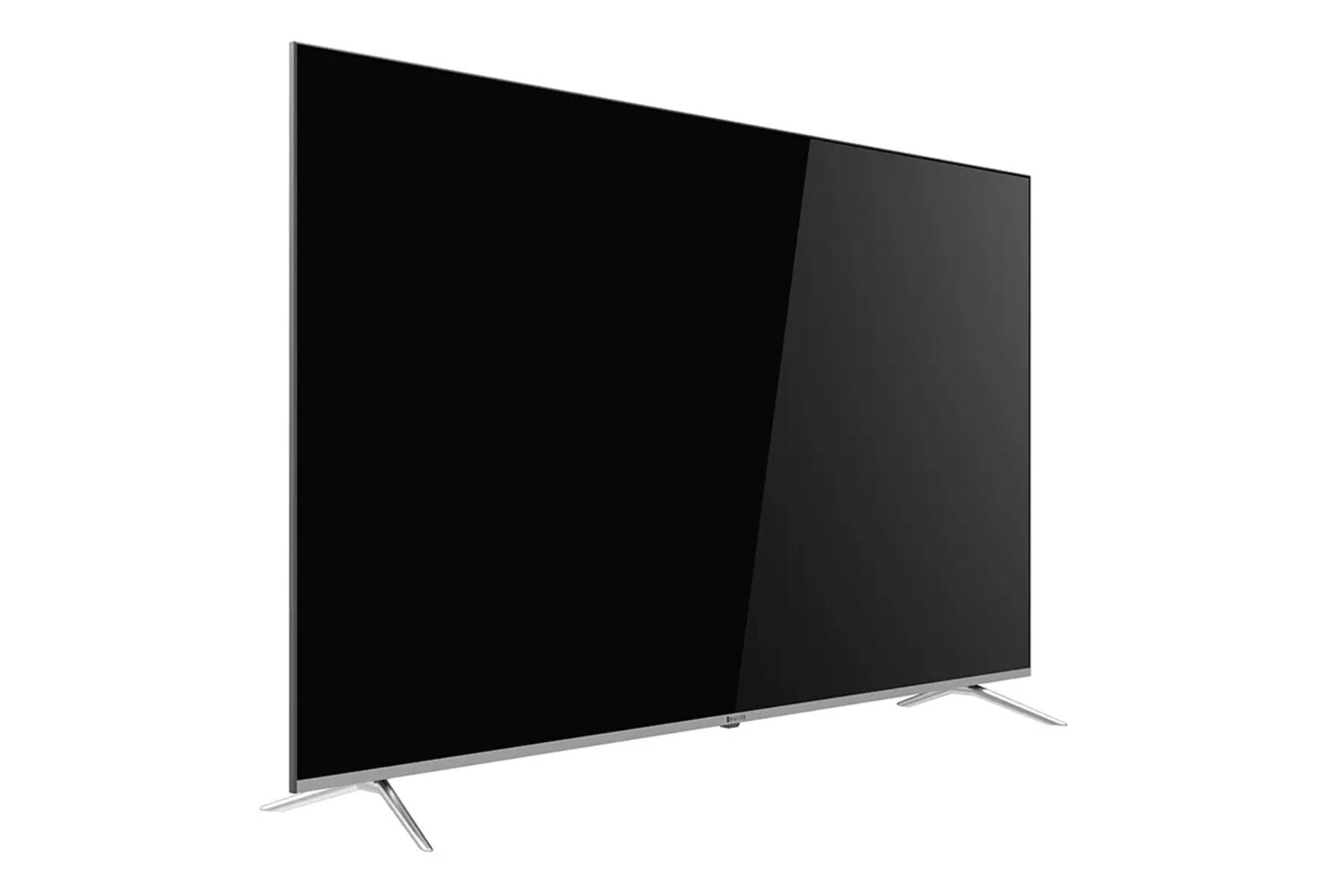 نمای سمت چپر تلویزیون جی وی سی QLT86N100 مدل 86 اینچ