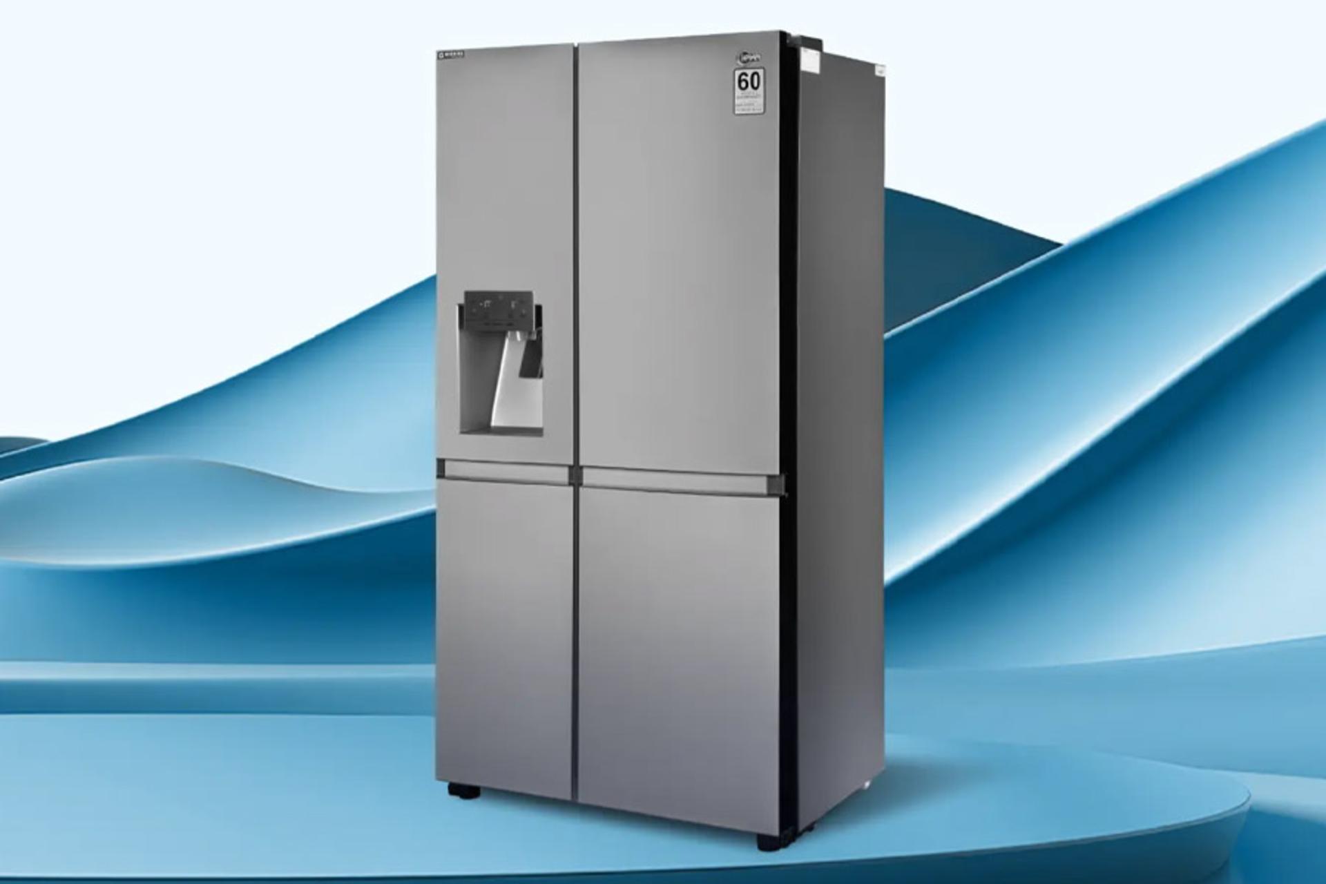 ابعاد و اندازه یخچال فریزر کلور نوبل