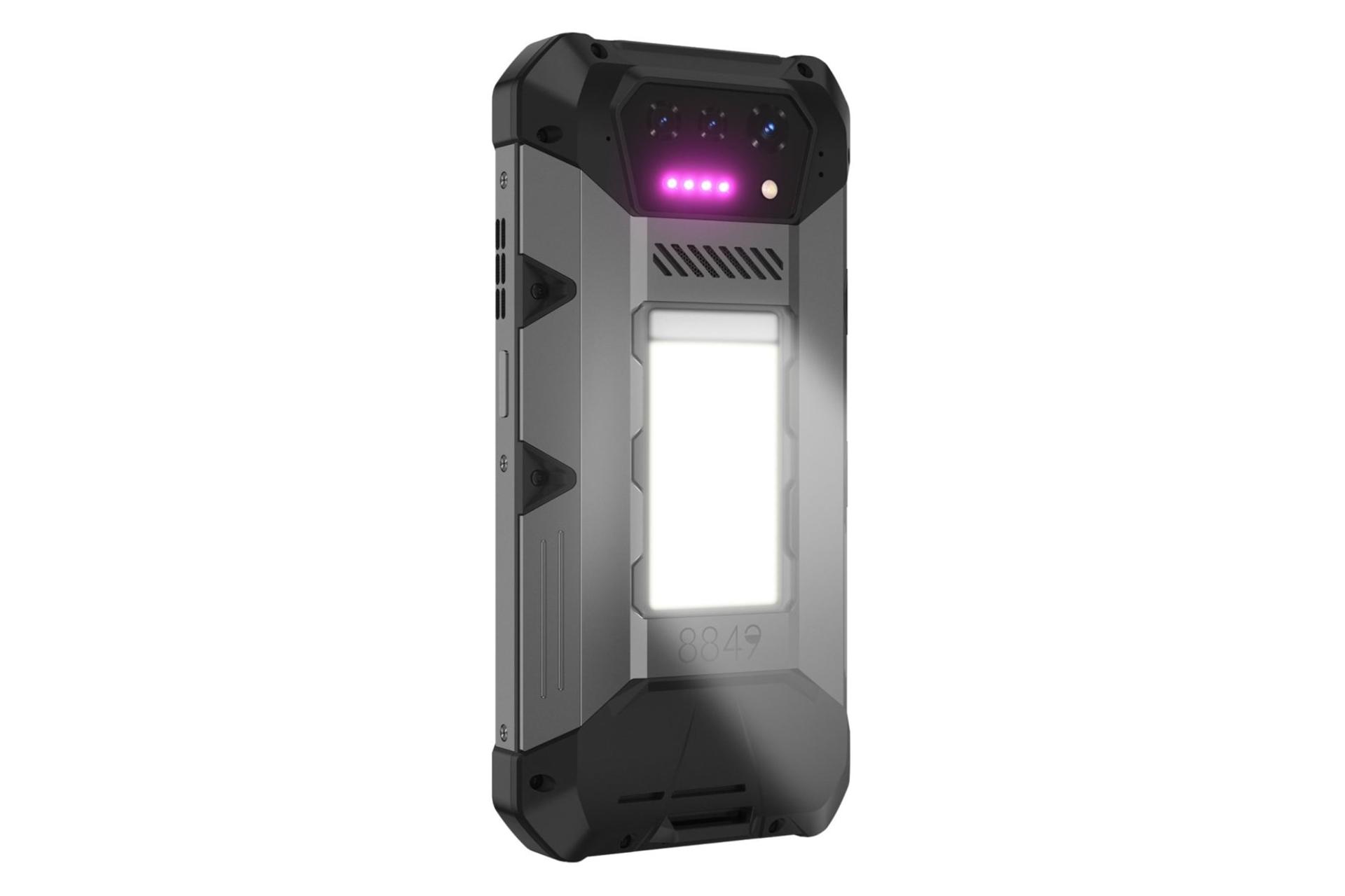 پنل پشت و چینش دوربین گوشی موبایل یونی هرتز Unihertz Hike