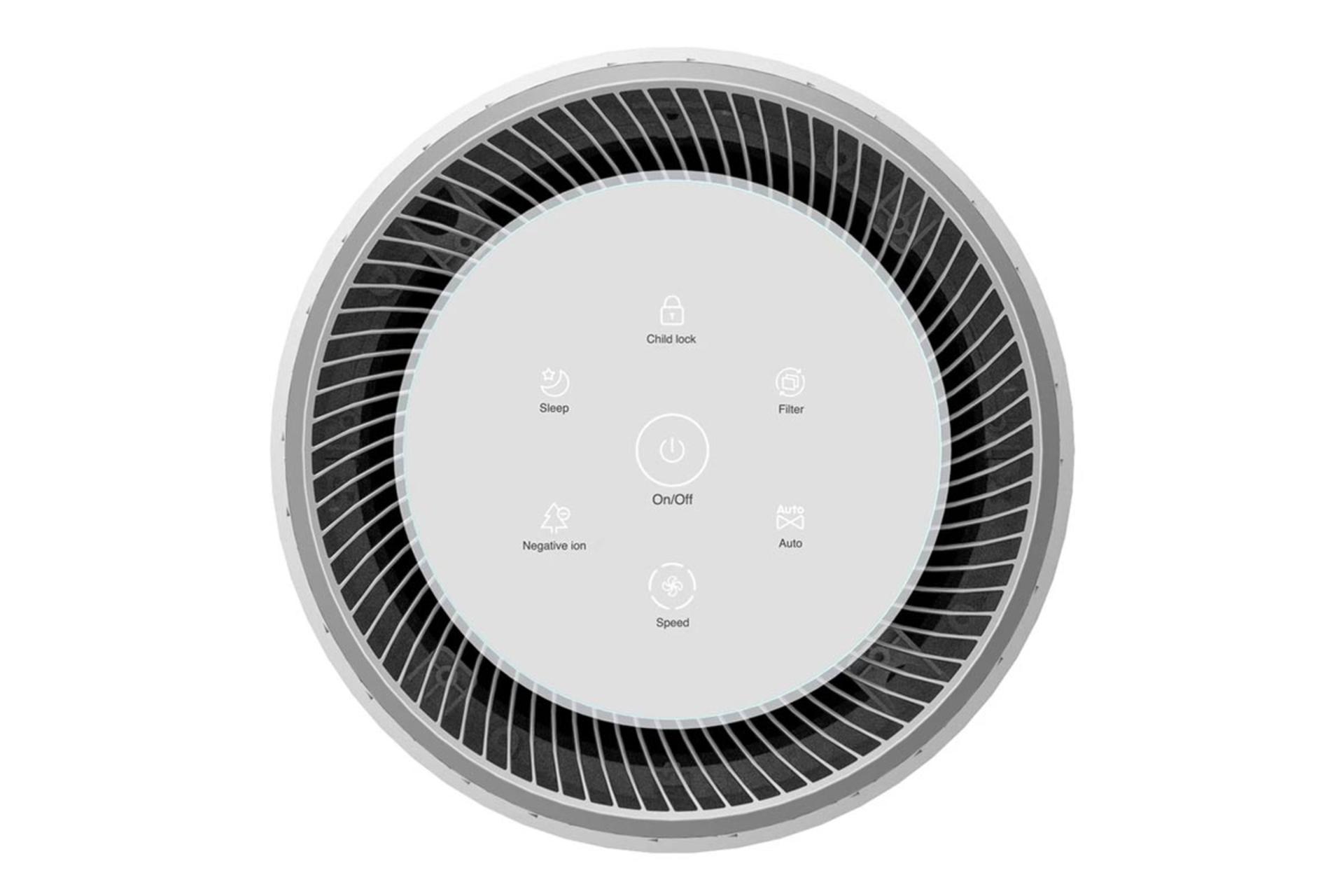 دستگاه تصفیه هوا بویمن Z400-A نمای بالا