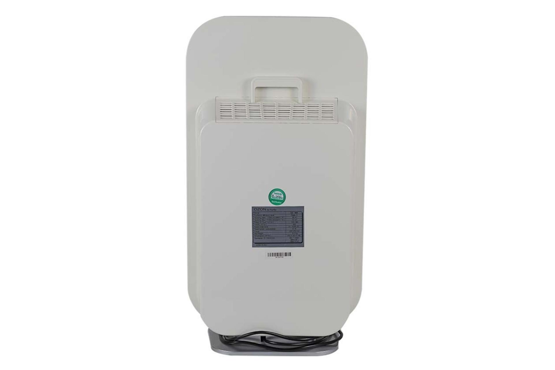 نمای پشت دستگاه تصفیه هوا اوزون OZ-608