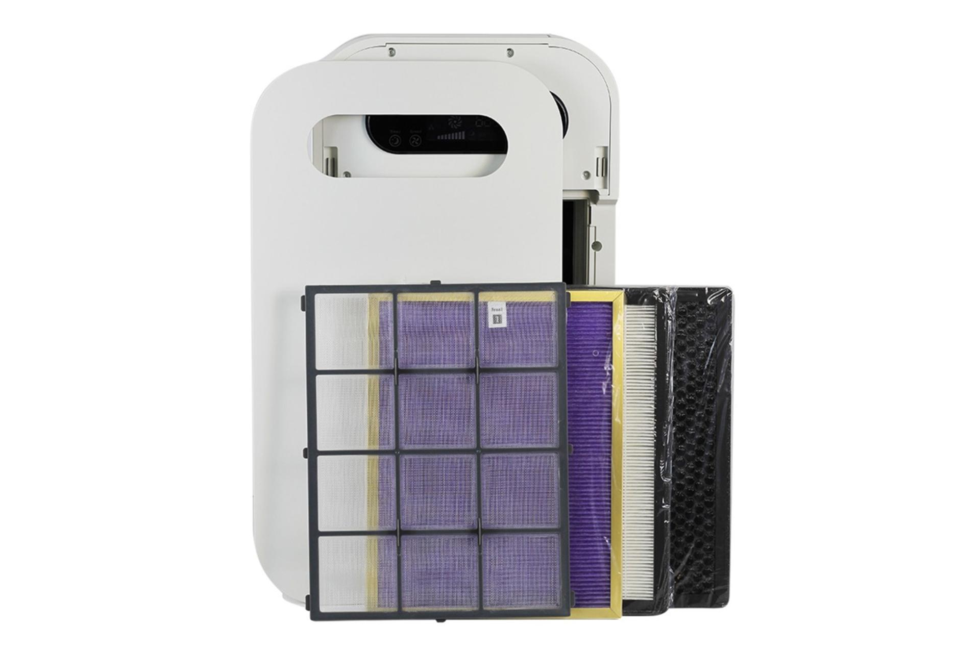 نمای داخل دستگاه تصفیه هوا اوزون OZ-608