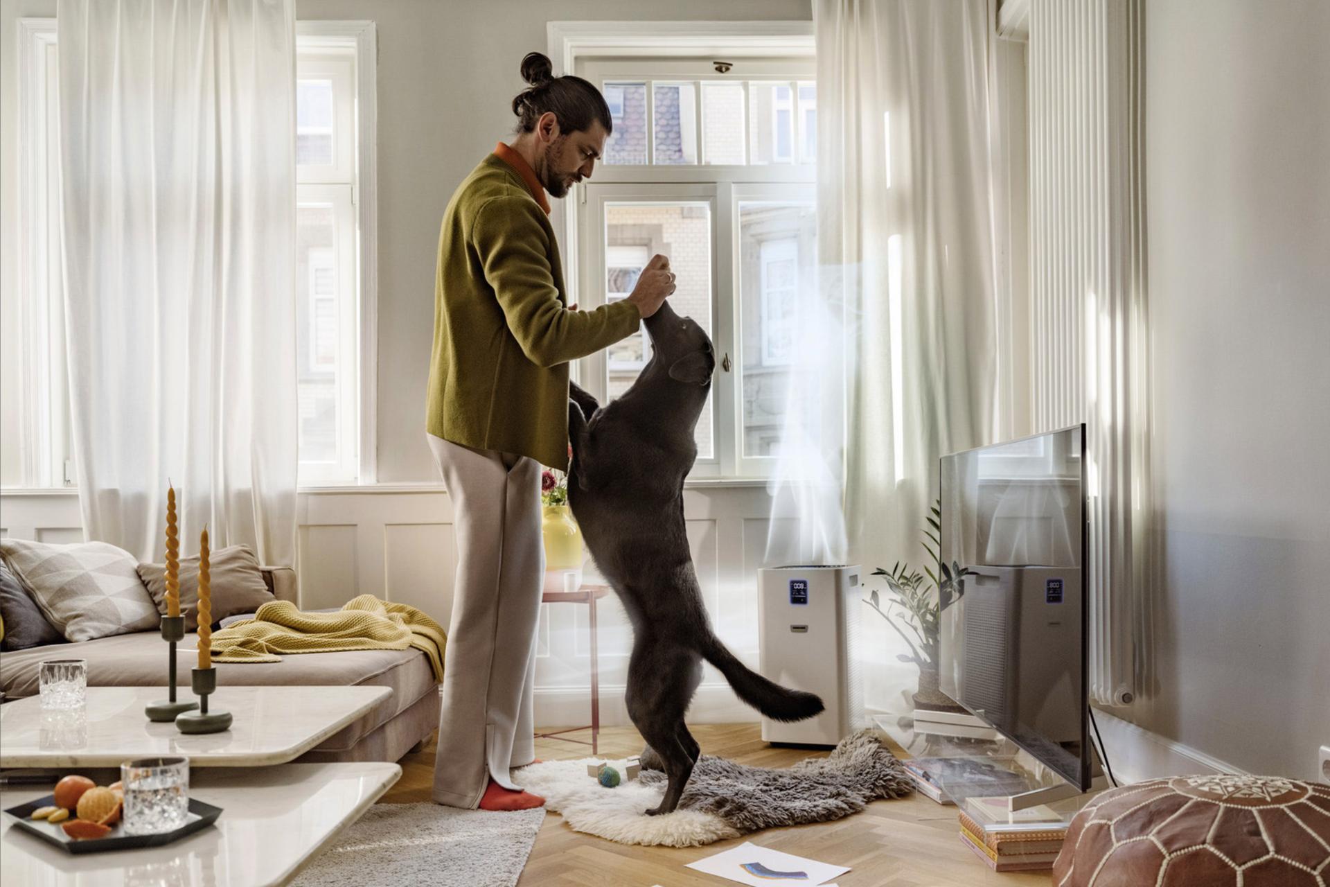 مساحت پوشش‌دهی دستگاه تصفیه هوا کارچر AF 50