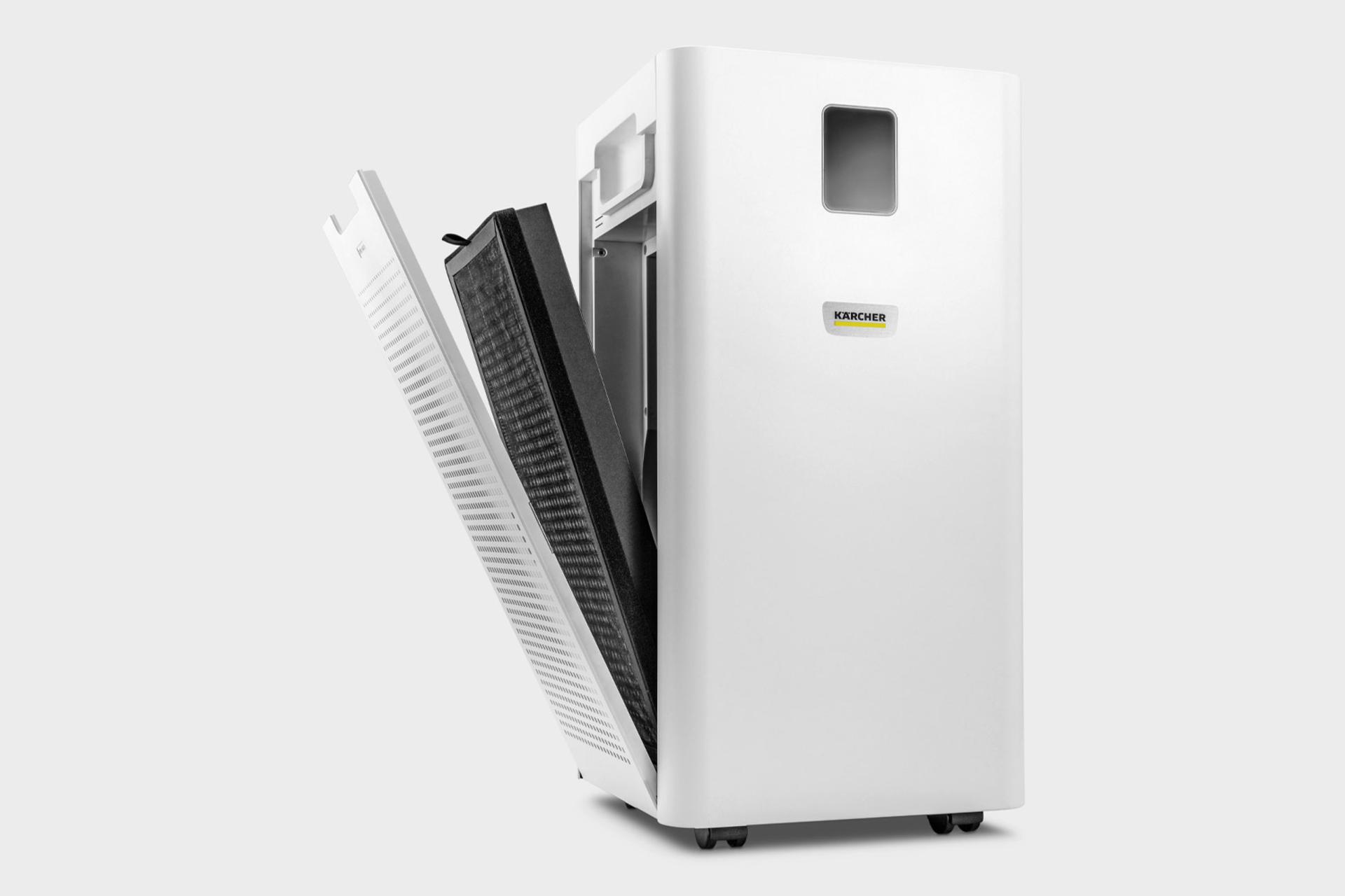 نمای داخل دستگاه تصفیه هوا کارچر AF 30