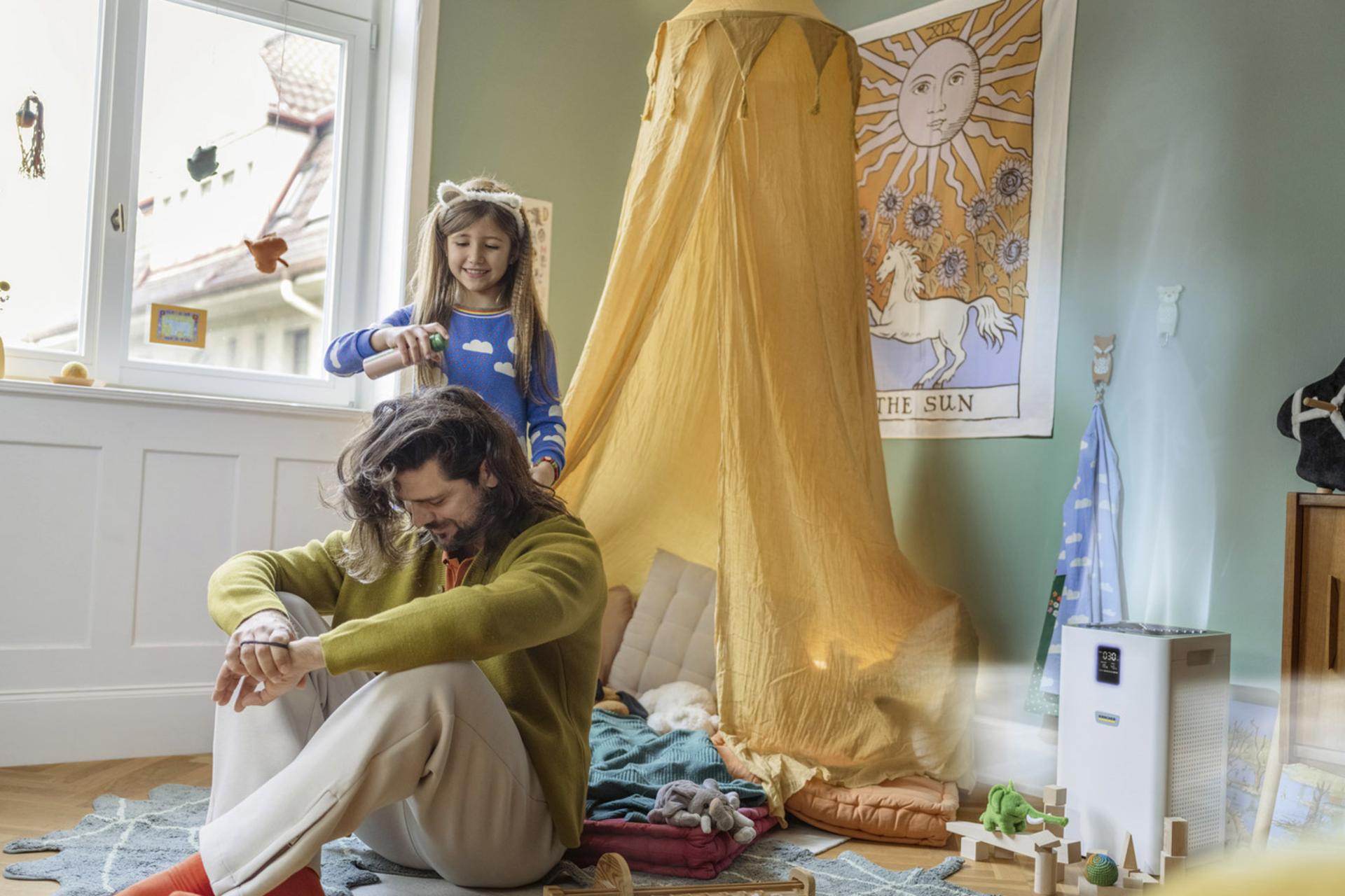 مساحت پوشش‌دهی دستگاه تصفیه هوا کارچر AF 30