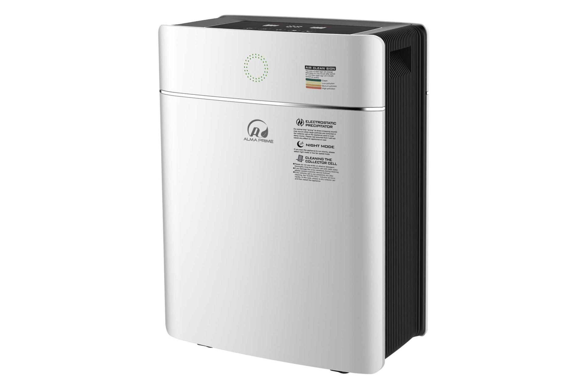 ابعاد و اندازه دستگاه تصفیه هوا آلماپرایم AP-332