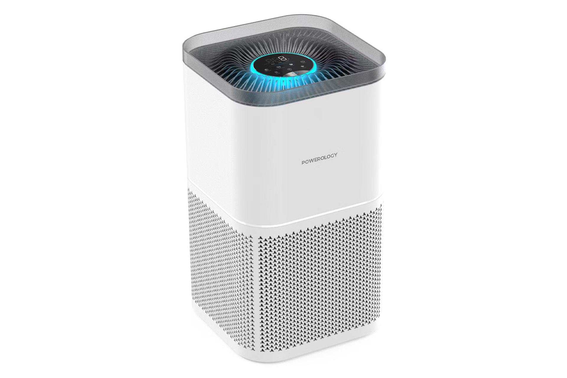 دستگاه تصفیه هوا پاورولوجی PSAPRFR رنگ سفید