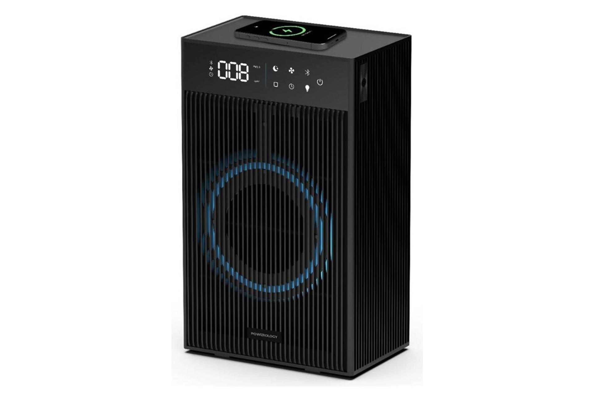 دستگاه تصفیه هوا پاورولوجی Smart Air Purifier PAPFRBK رنگ مشکی