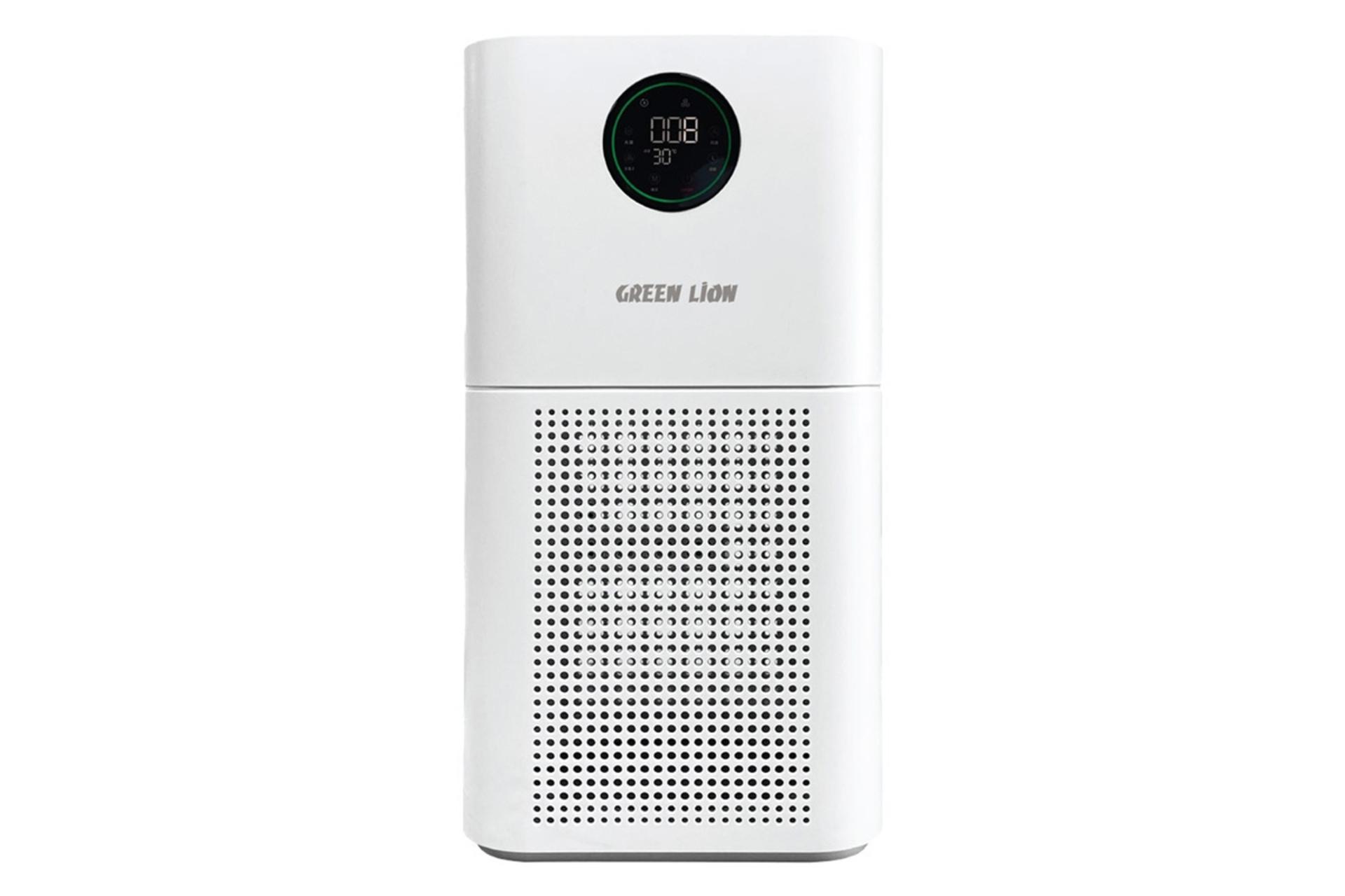 دستگاه تصفیه هوا گرین لیون Intelligent Air Purifier GNINTAIRP نمای جلو