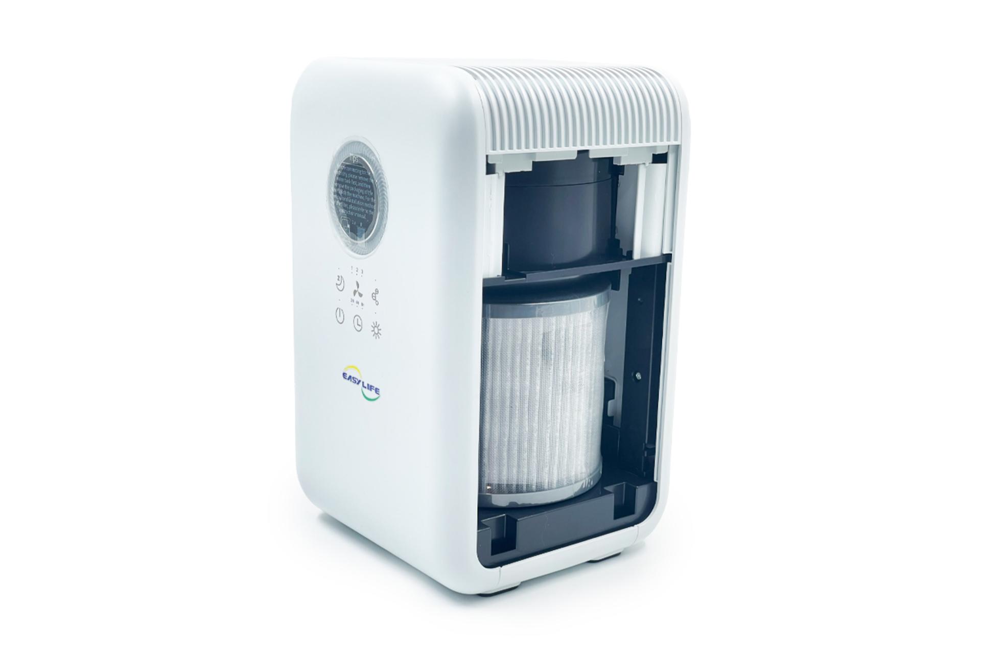 نمای داخل دستگاه تصفیه هوا ایزی لایف KJ070A