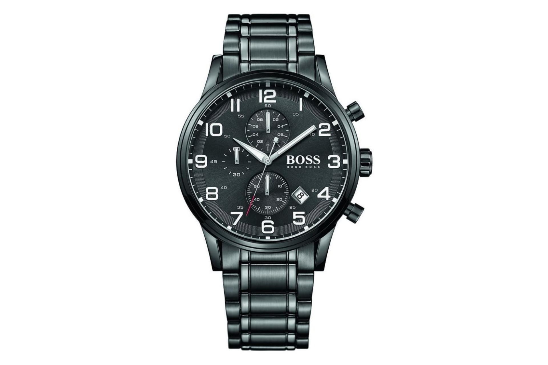 ساعت مچی مردانه هوگو باس Aeroliner 1513180 نمای رو به رو