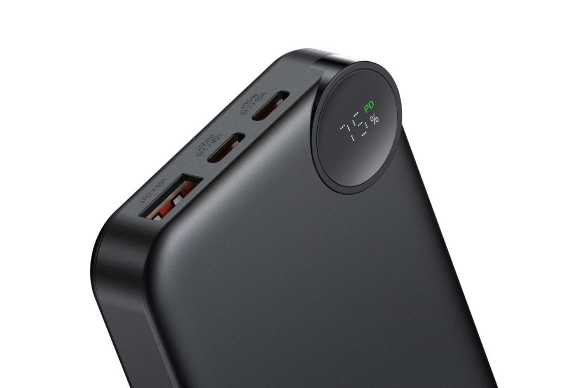 کانکتور پاور بانک مک دودو MC-3850 با ظرفیت 10000 میلی‌آمپر ساعت