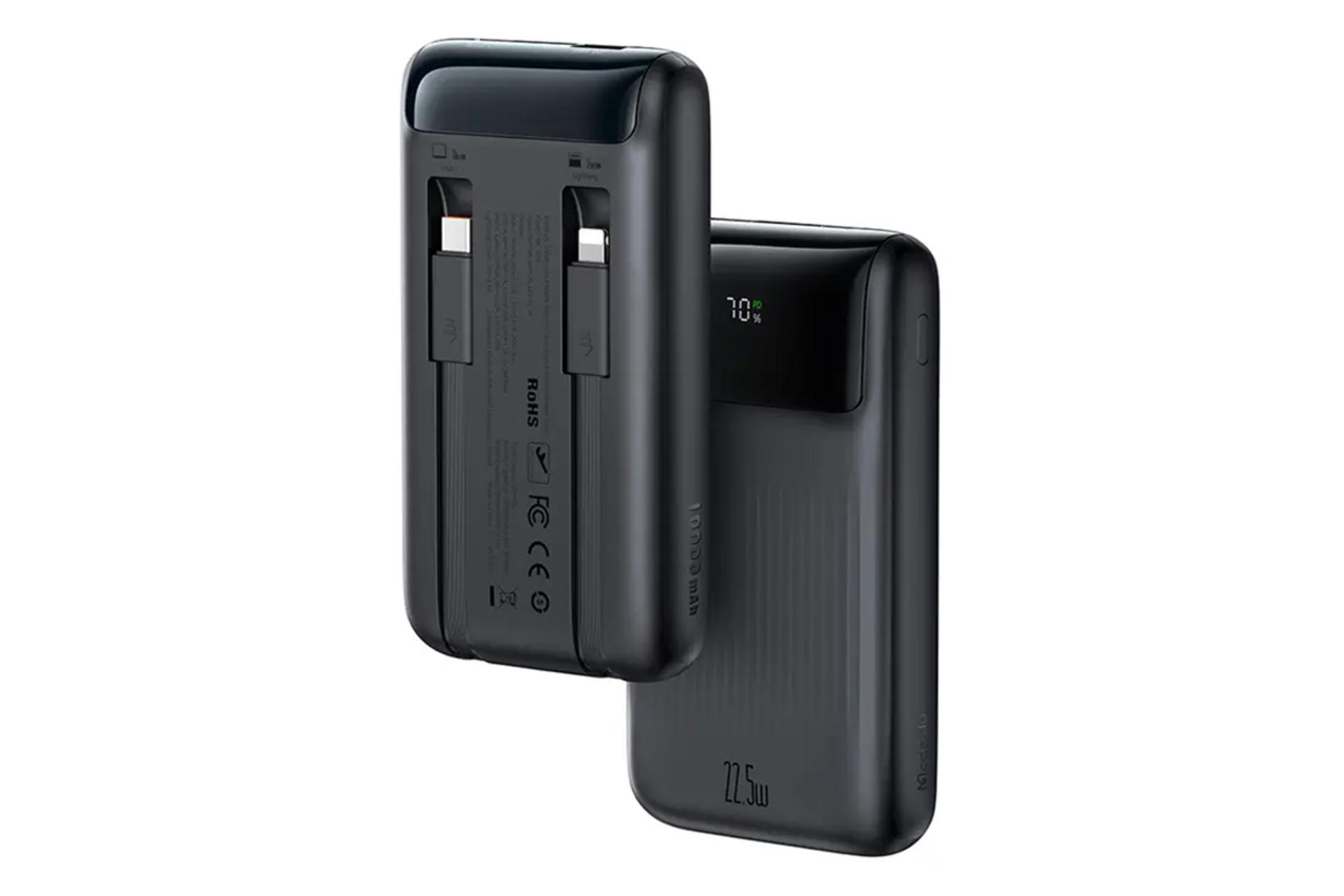 کانکتور پاور بانک مک دودو MC-0241 با ظرفیت 10000 میلی‌آمپر ساعت