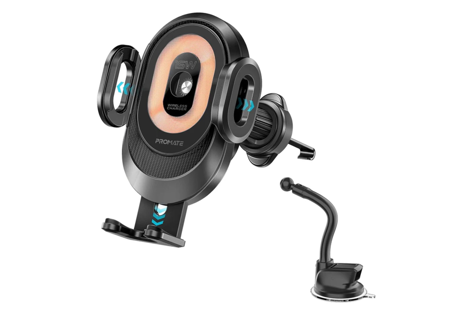 شارژر پرومیت PowerMount-2 رنگ مشکی