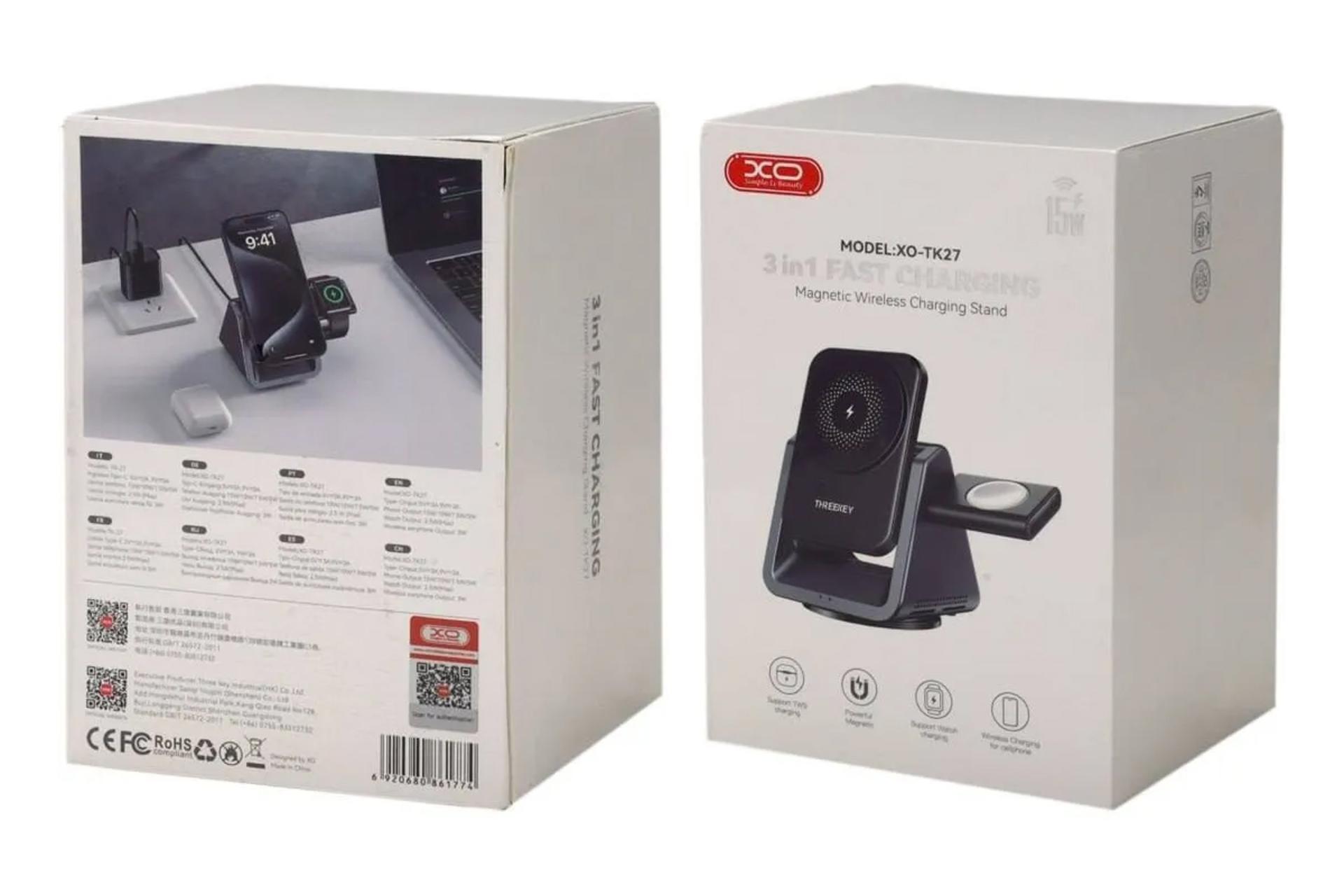 جعبه شارژر ایکس او TK-27