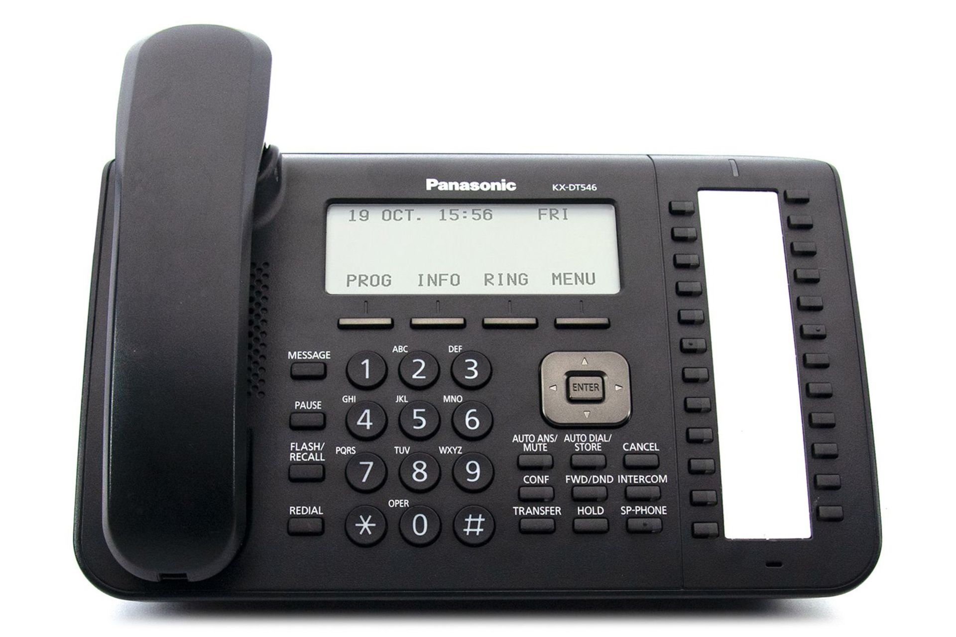 تلفن پاناسونیک KX-DT546 نمای جلو