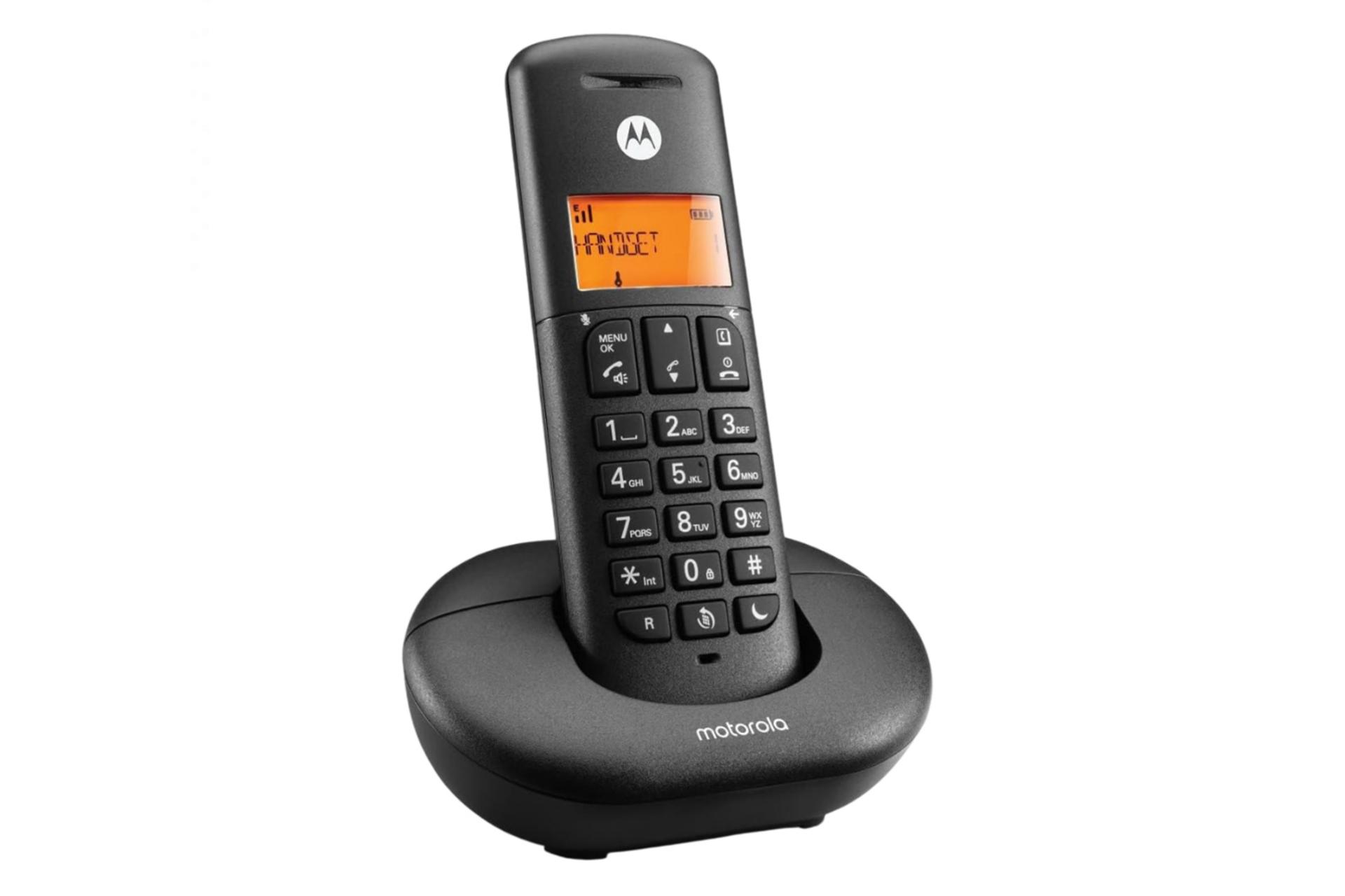 نمای سمت چپ تلفن موتورولا E201