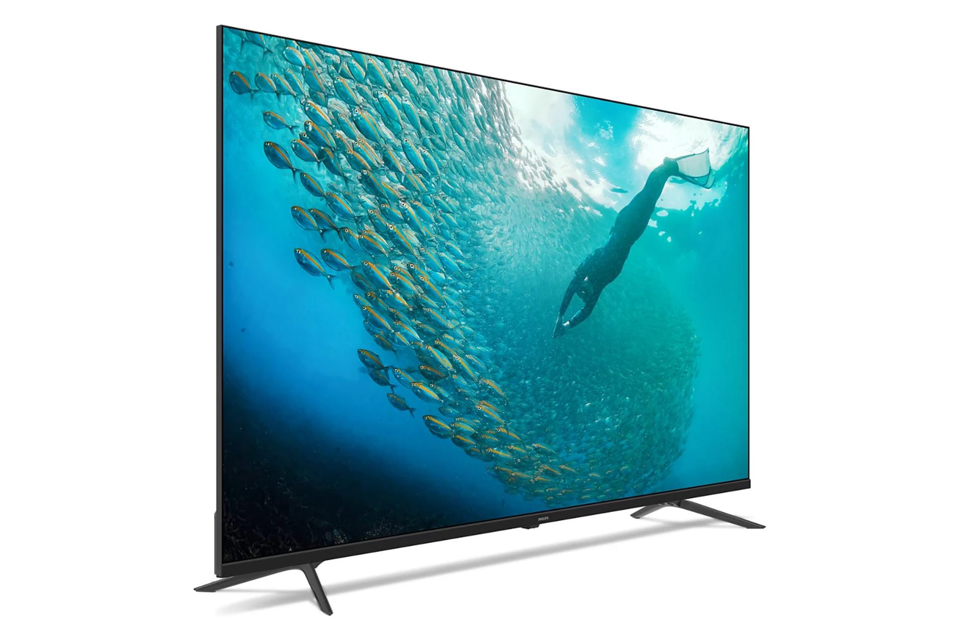 نمای سمت چپ تلویزیون فیلیپس PUT7129 