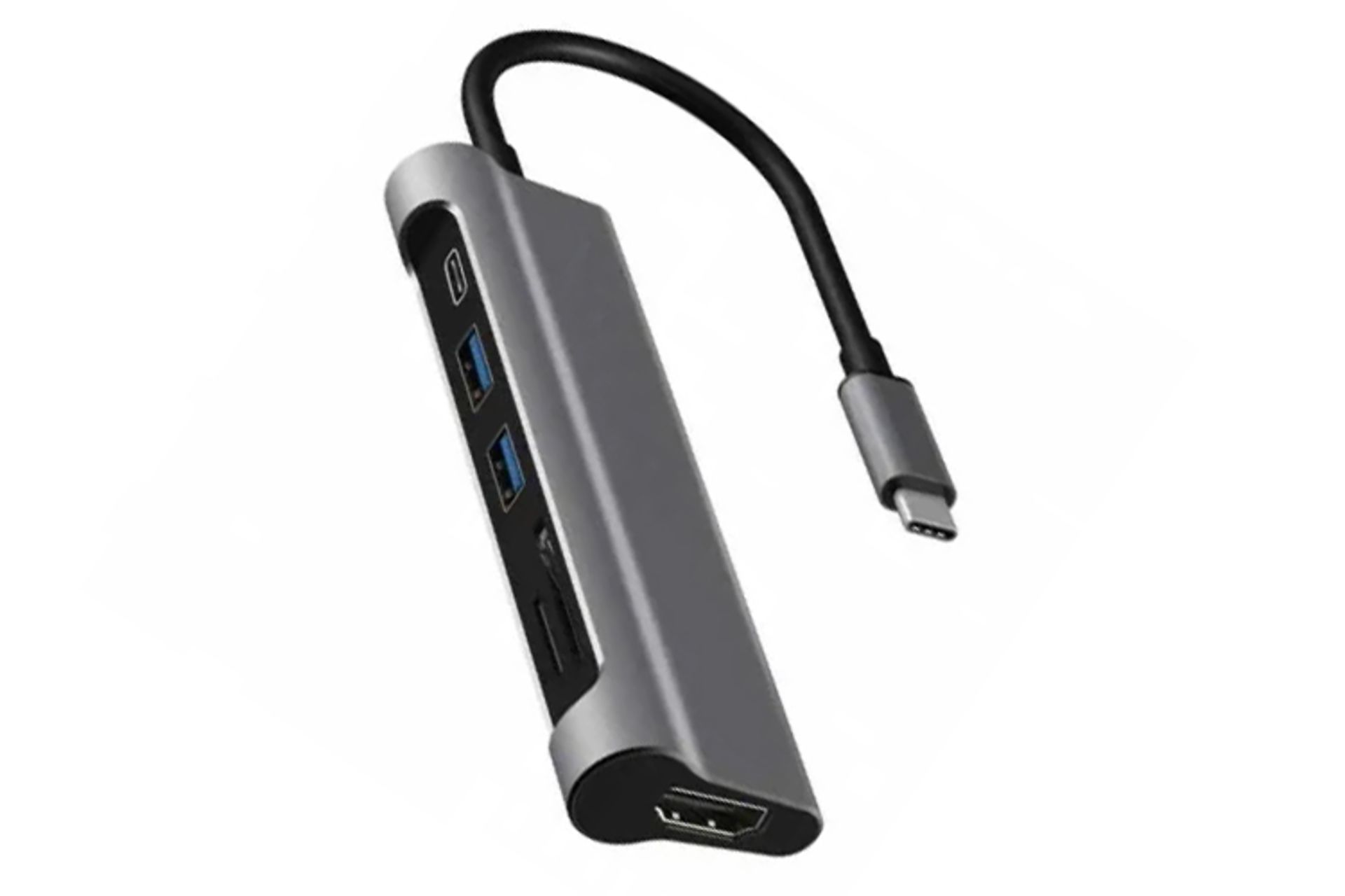 هاب USB هاب USB-C جی سی پال 7 پورت مدل JCP6217