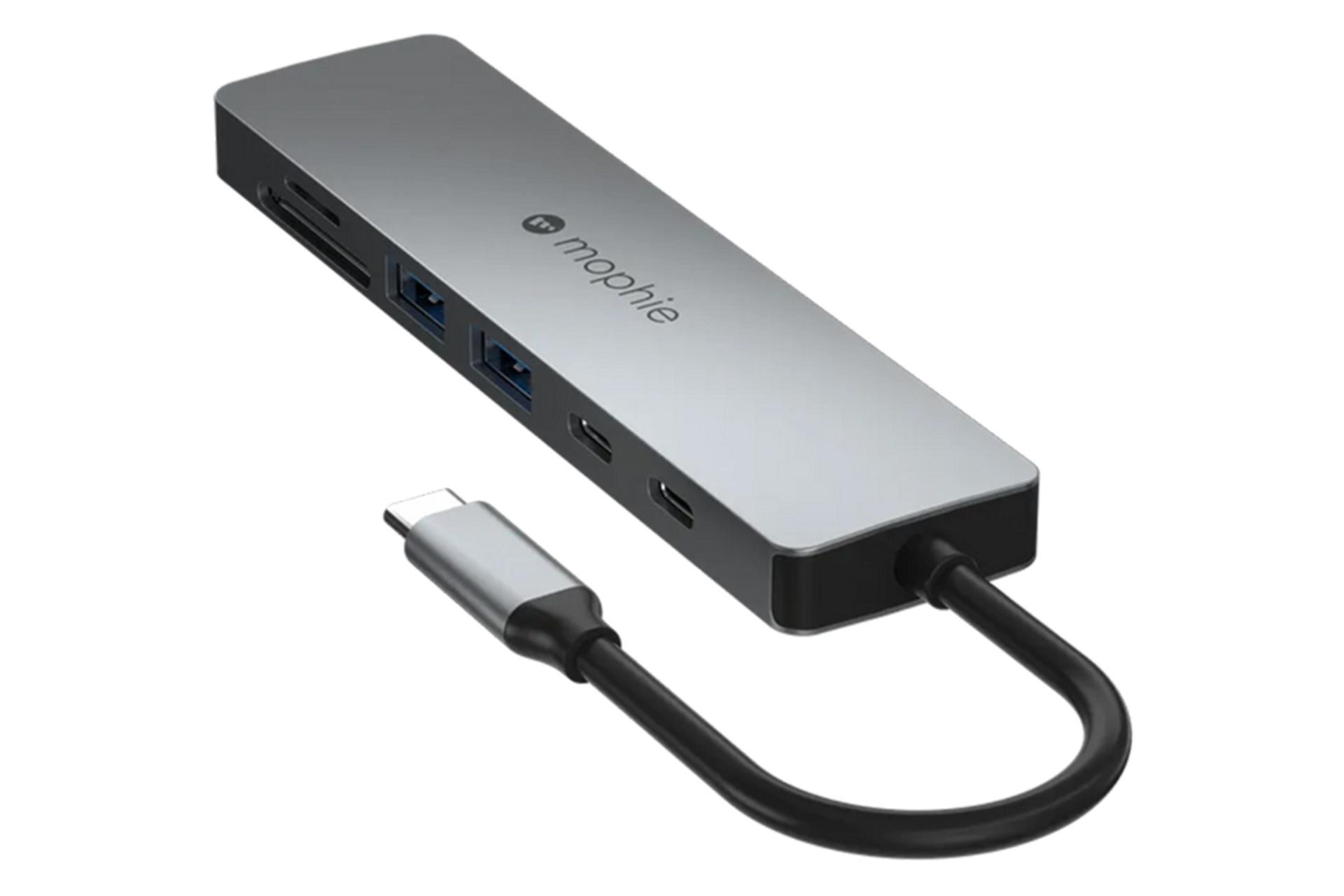 هاب USB هاب USB-C موفی 7 پورت مدل Multimedia Hub