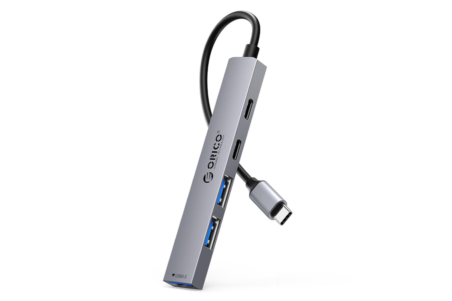 هاب USB هاب USB-C اوریکو 5 پورت مدل YSB4-U2