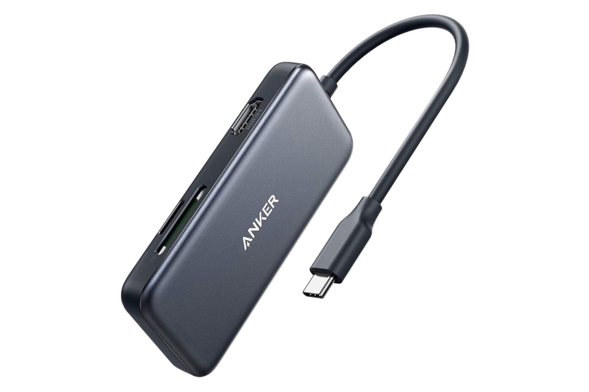 کانکتور هاب USB هاب USB-C انکر 5 پورت مدل A8334