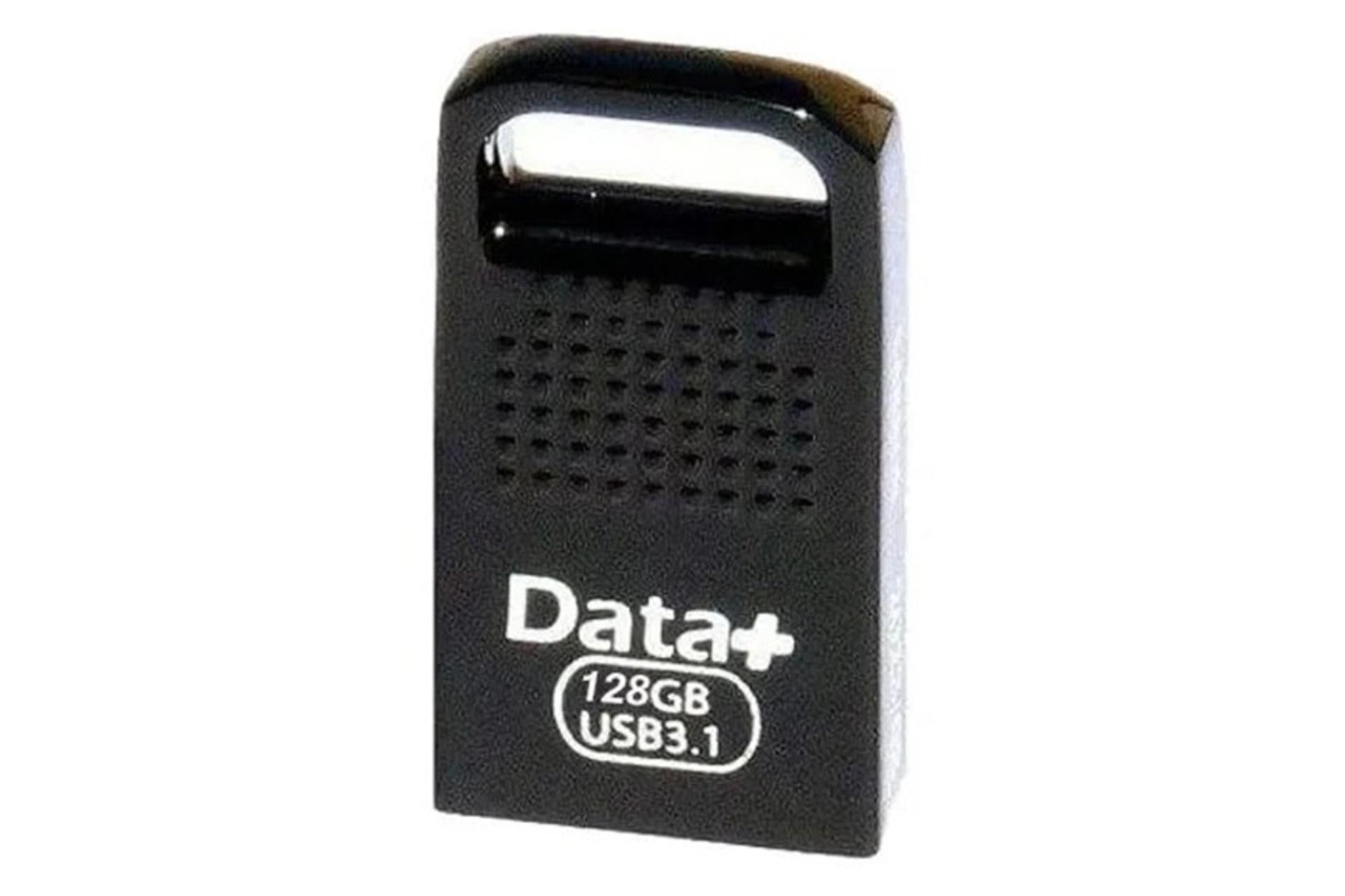 نمای جانبی فلش مموری دیتا پلاس مدل CARBON ظرفیت 128 گیگابایت USB 3.1