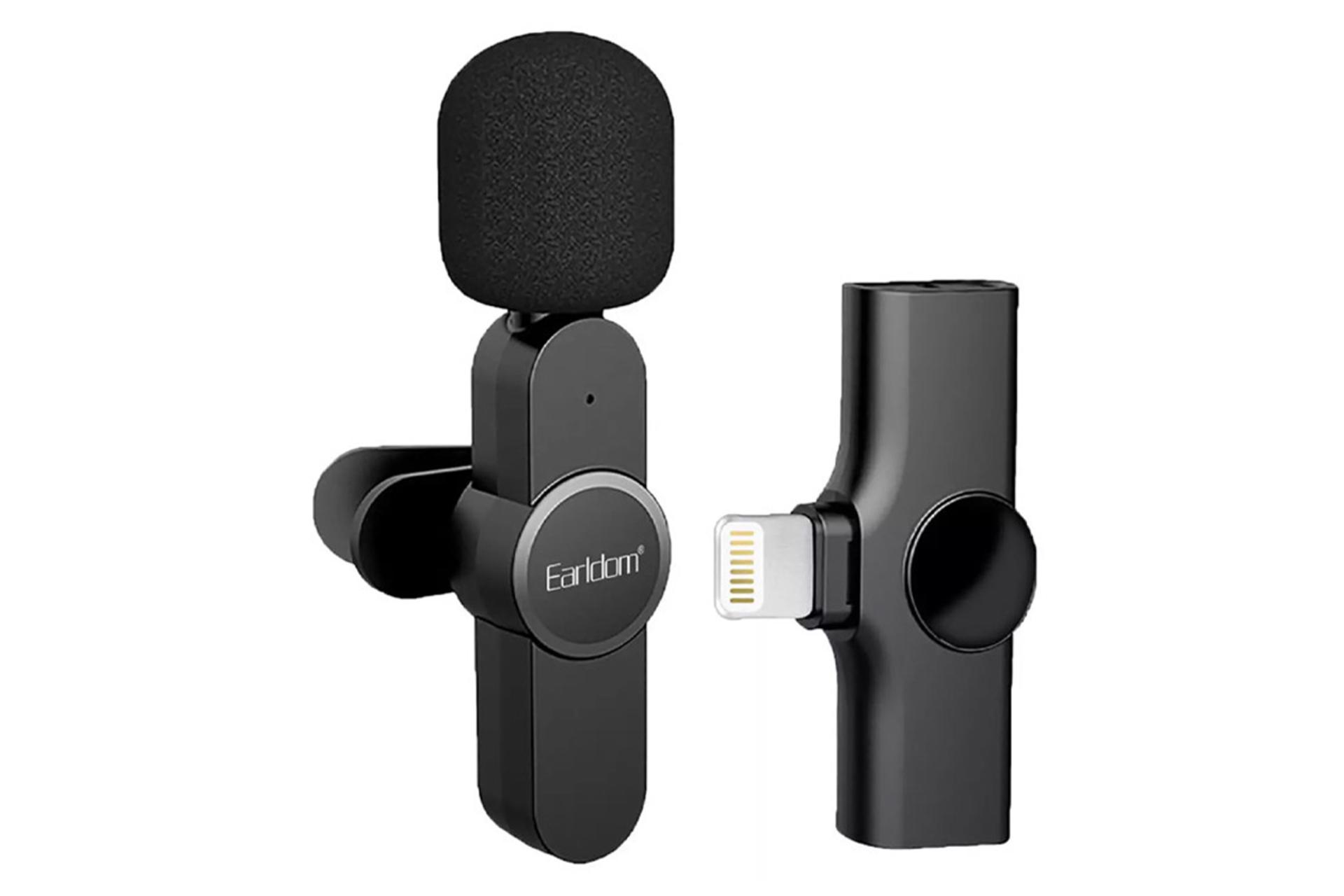 میکروفون ارلدام ET-MC7L رنگ مشکی