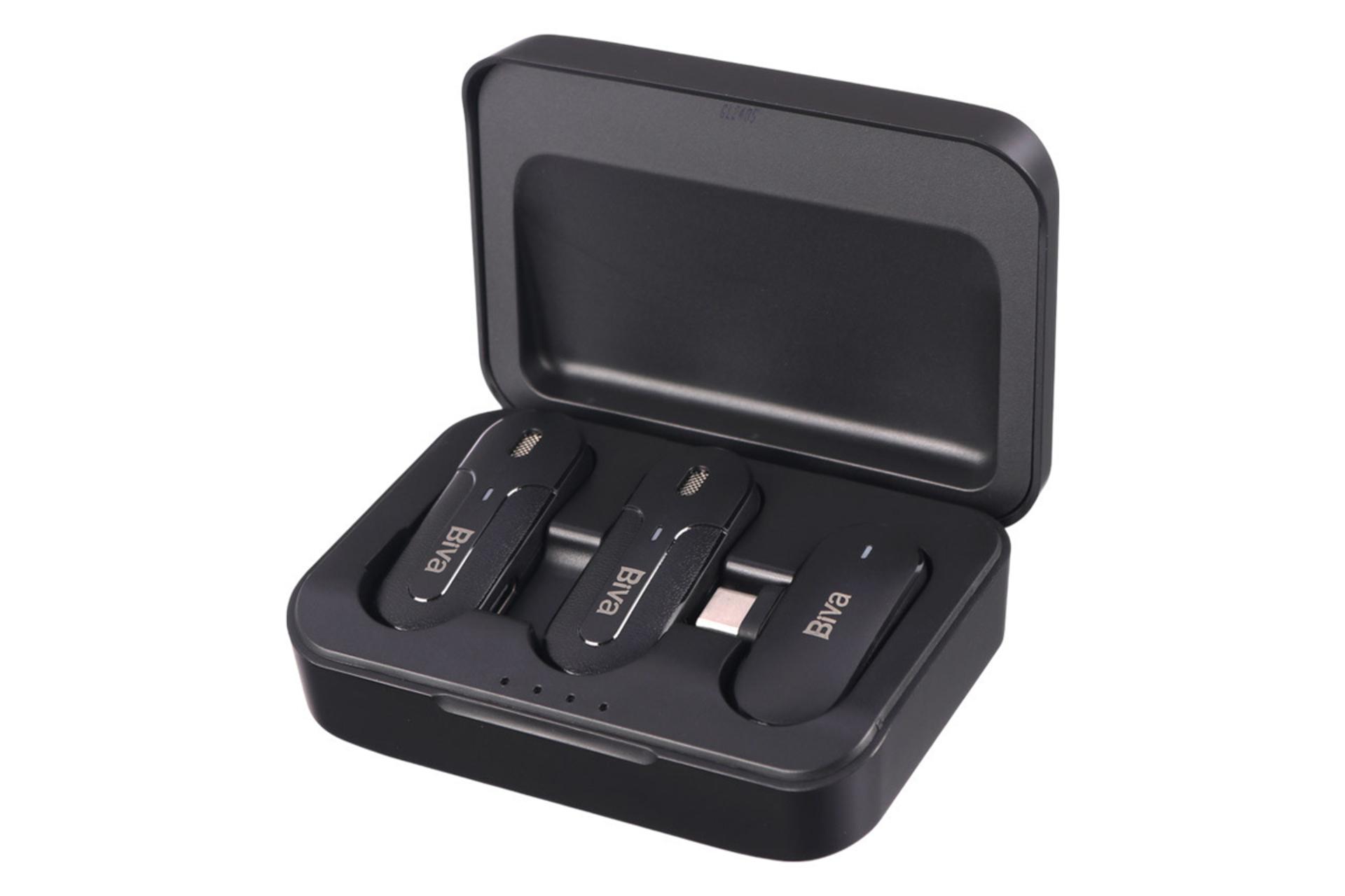 کیس شارژ میکروفون بیوا WM-04