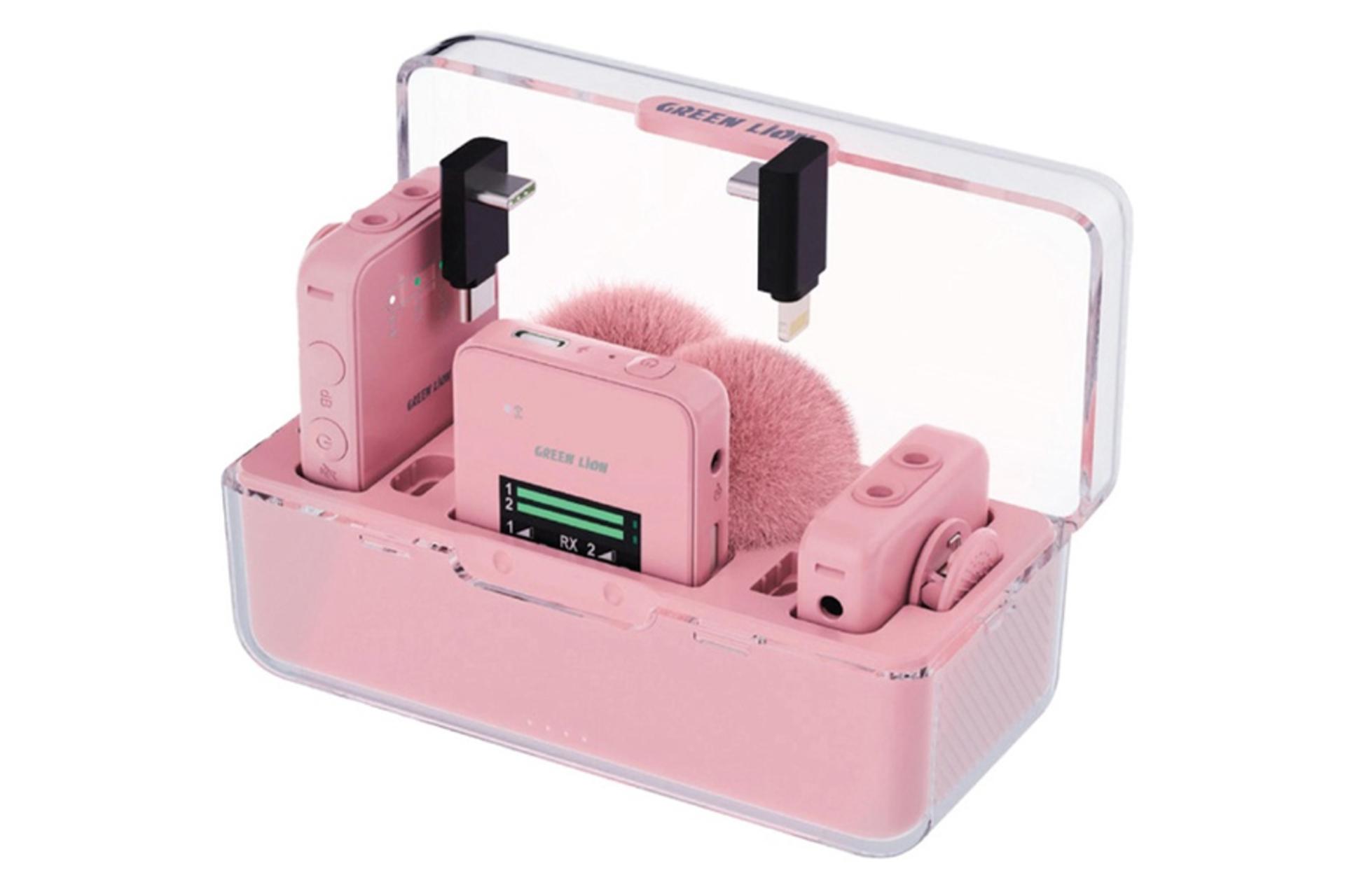 میکروفون گرین لیون GLM-Professional رنگ صورتی