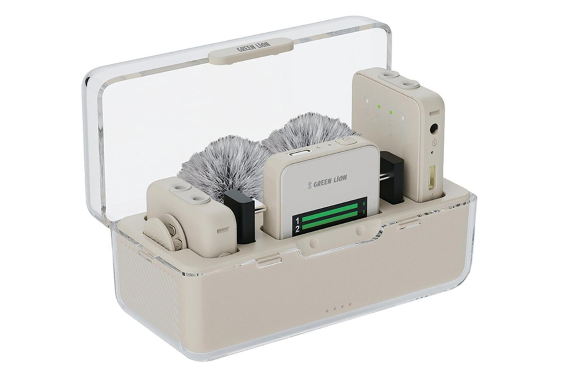  کیس شارژ میکروفون گرین لیون GLM-Professional