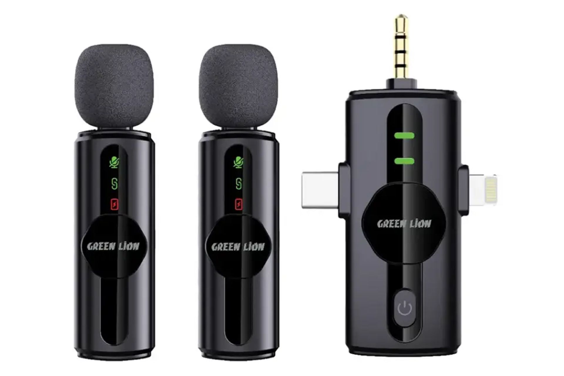 میکروفون گرین لیون GM-80X رنگ مشکی