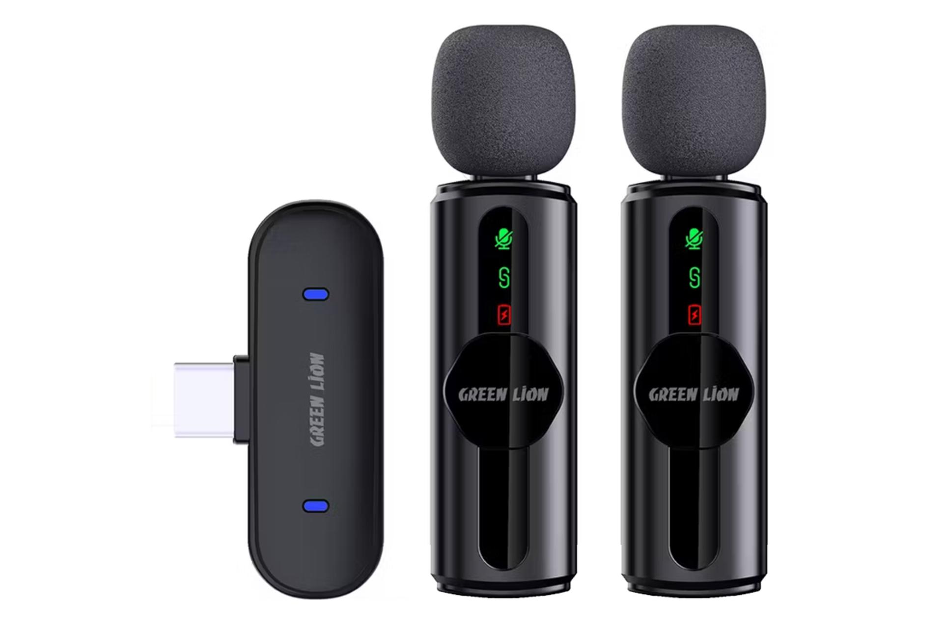 میکروفون گرین لیون GM-76X رنگ مشکی