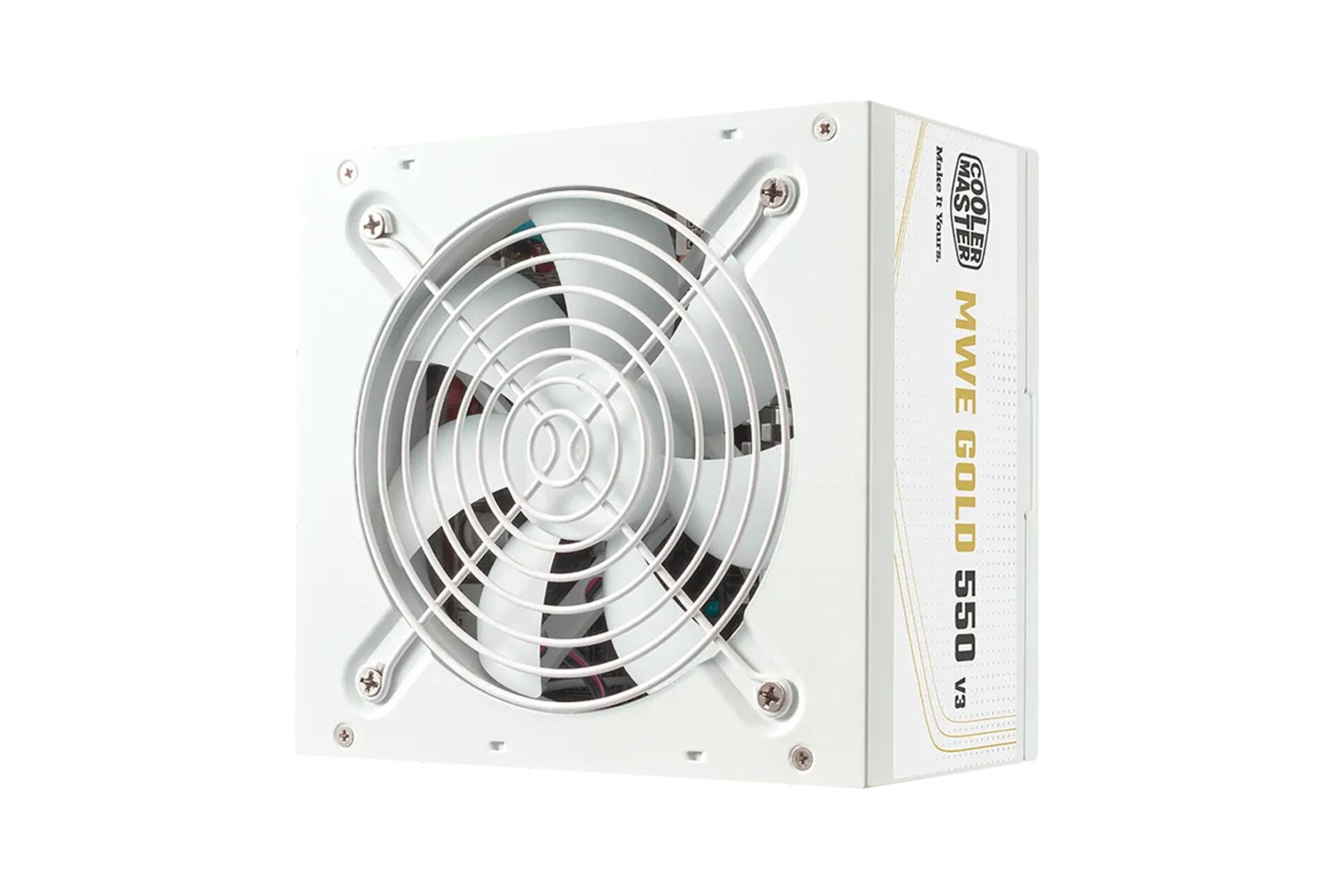 پاور کامپیوتر کولر مستر MWE Gold V3 ATX 3.1 Non-Modular Series با توان 550 وات