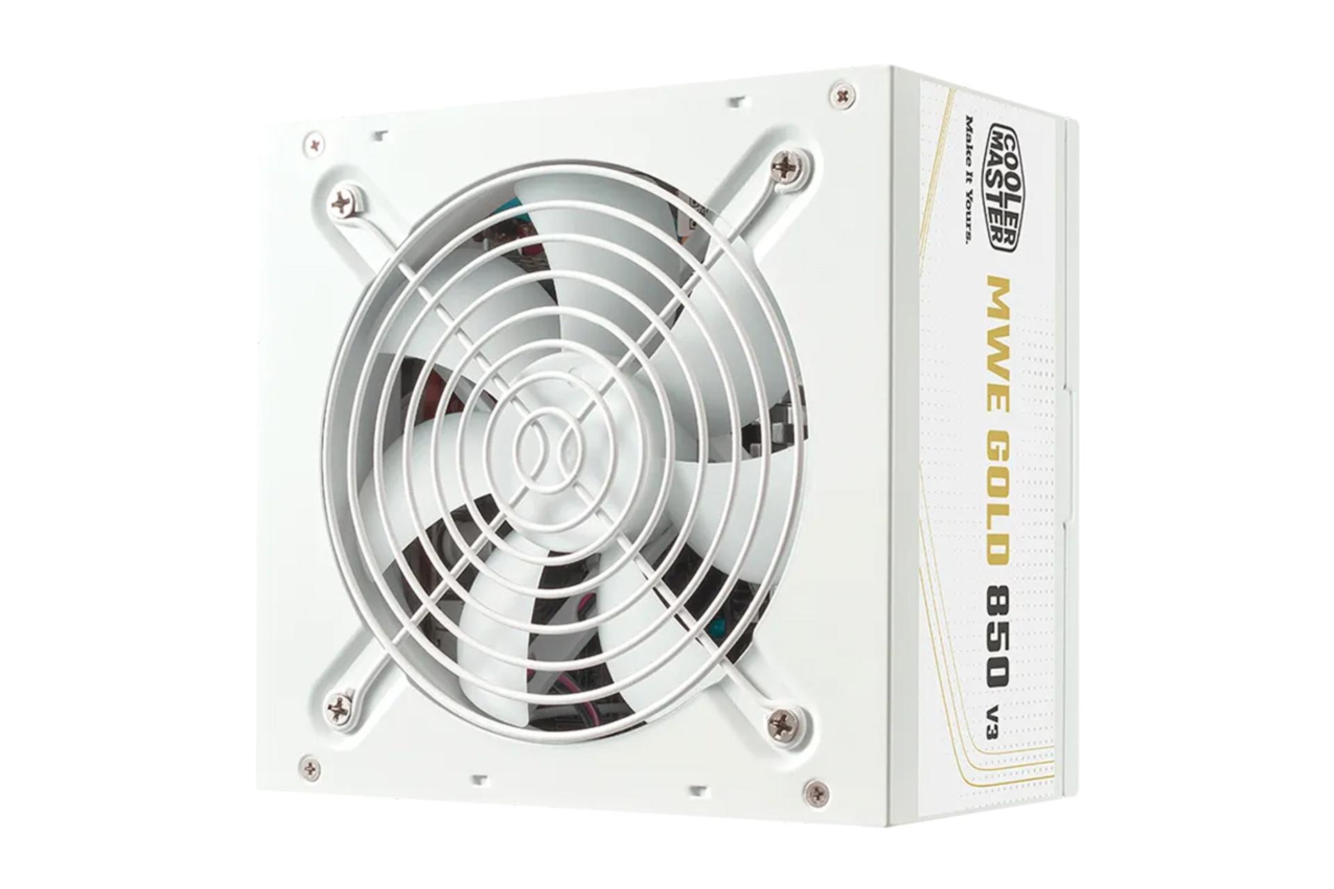 پاور کامپیوتر کولر مستر MWE Gold V3 ATX 3.1 Non-Modular Series با توان 850 وات