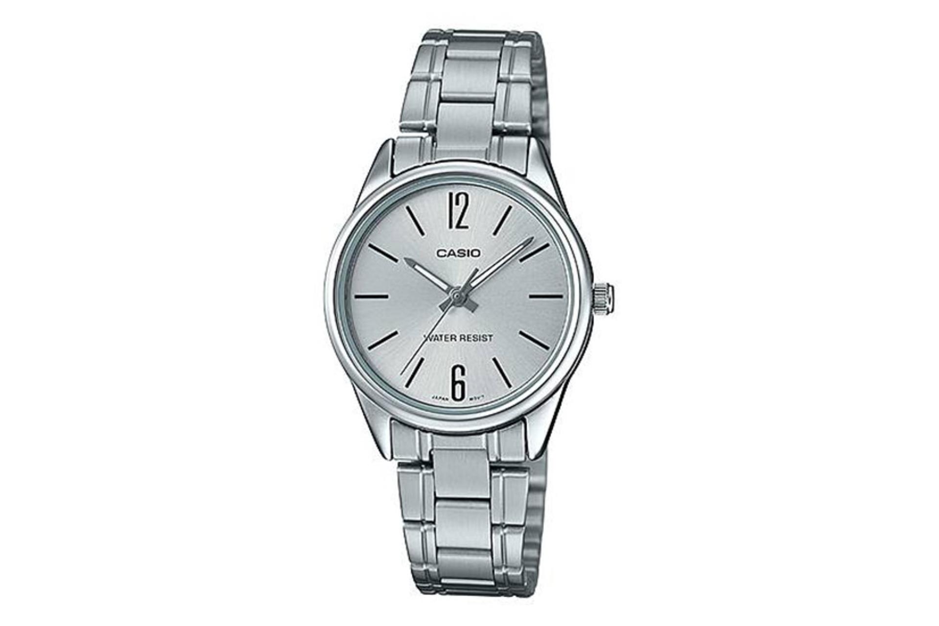 ساعت مچی زنانه کاسیو Standard LTP-V005D-7B نمای جلو