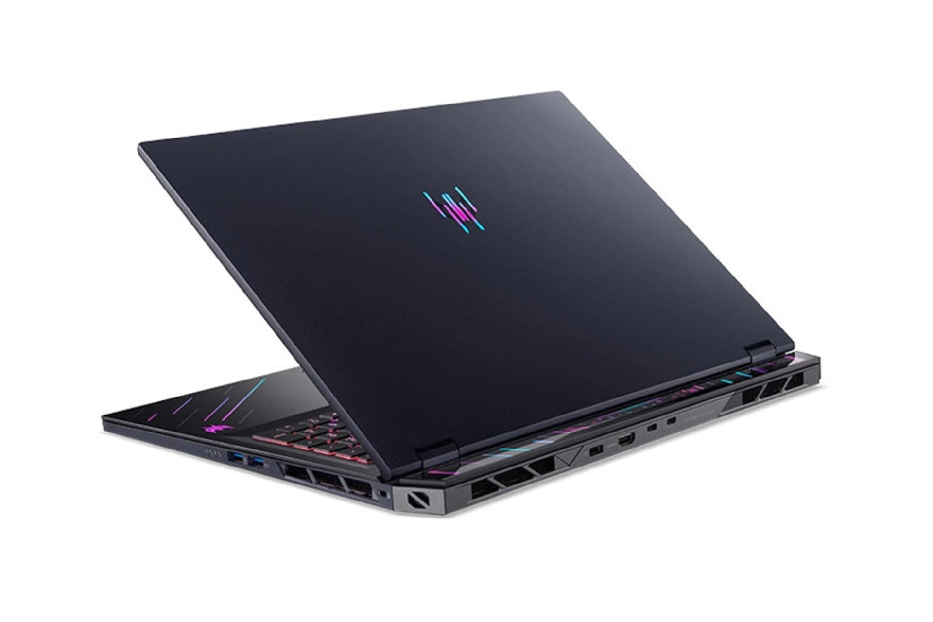 لپ تاپ ایسر Acer Predator Helios 18 AI PH18-73 نمای پشت و جانبی