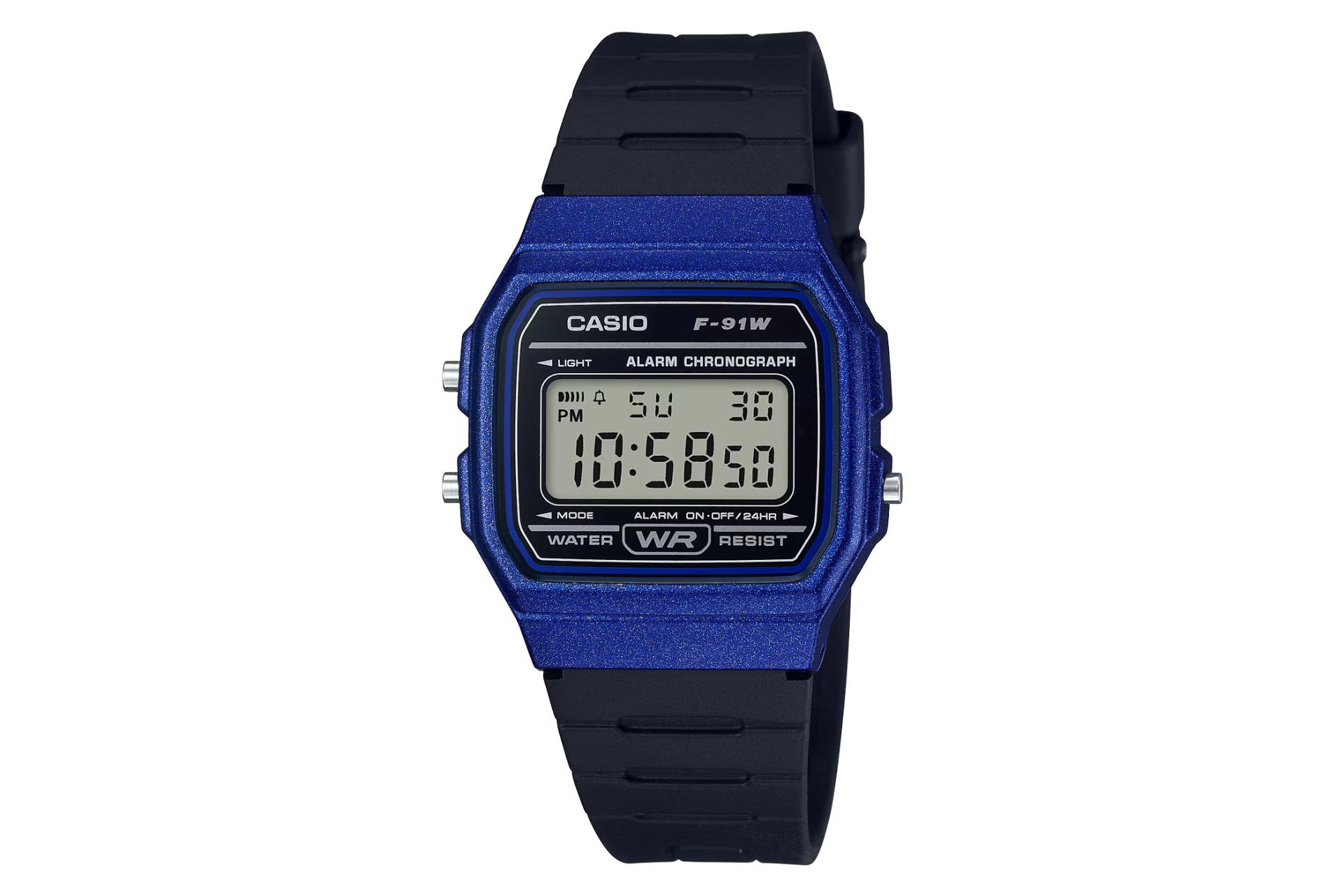 ساعت مچی مردانه کاسیو Vintage F-91WM-2A نمای جلو