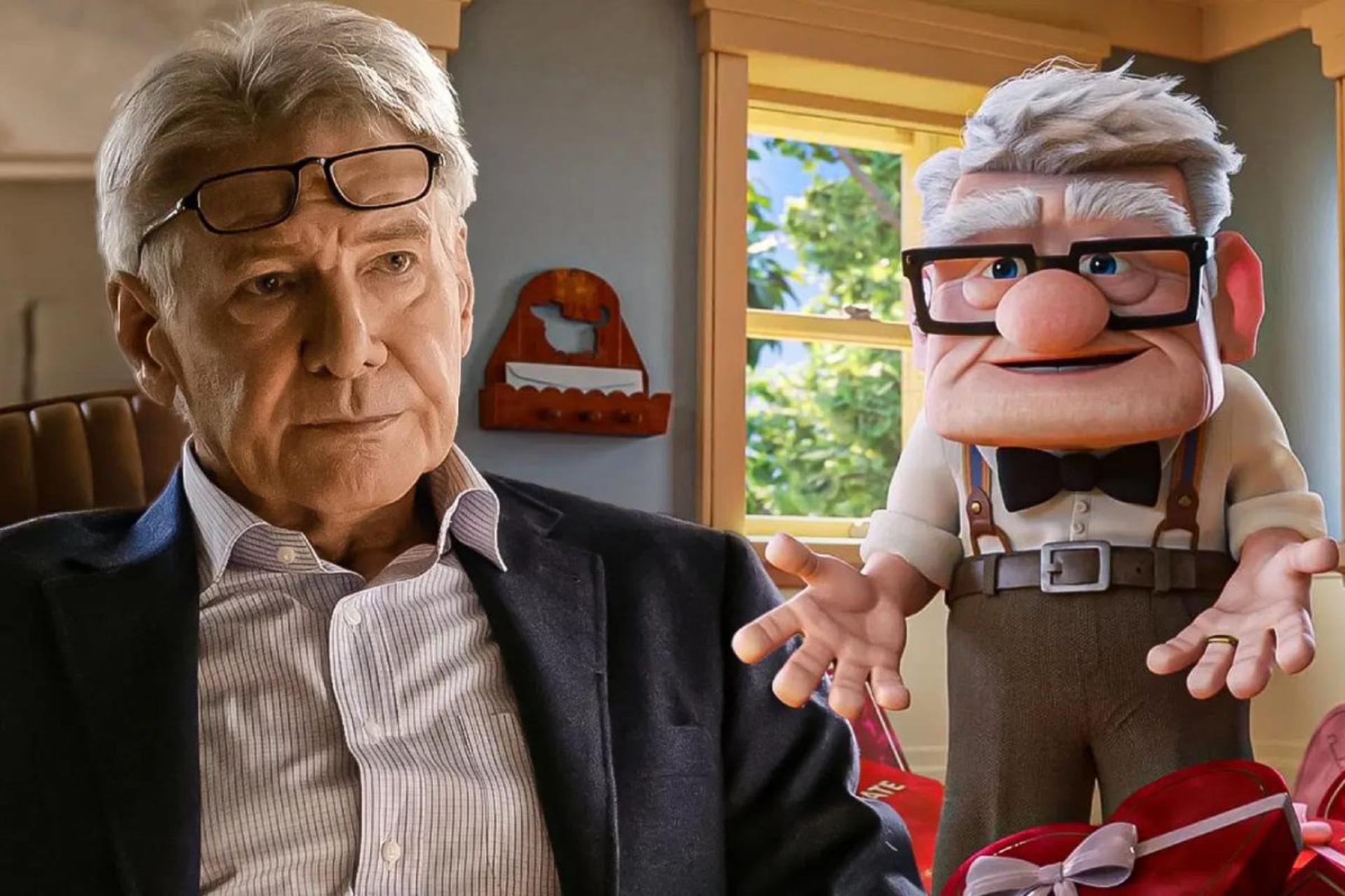 هریسون فورد و انیمیشن UP