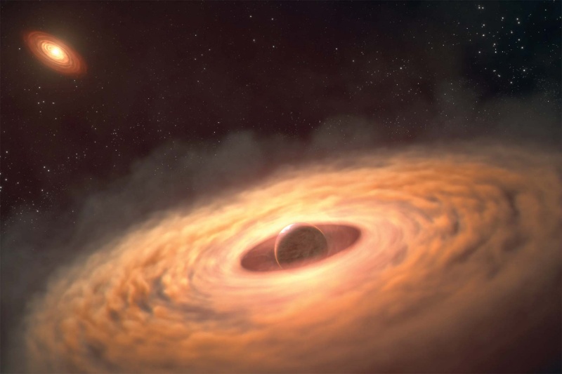 تلسکوپ جیمز وب برای نخستین‌بار «زایشگاه قمرها» را در اطراف سیاره‌ای بیگانه شناسایی کرد